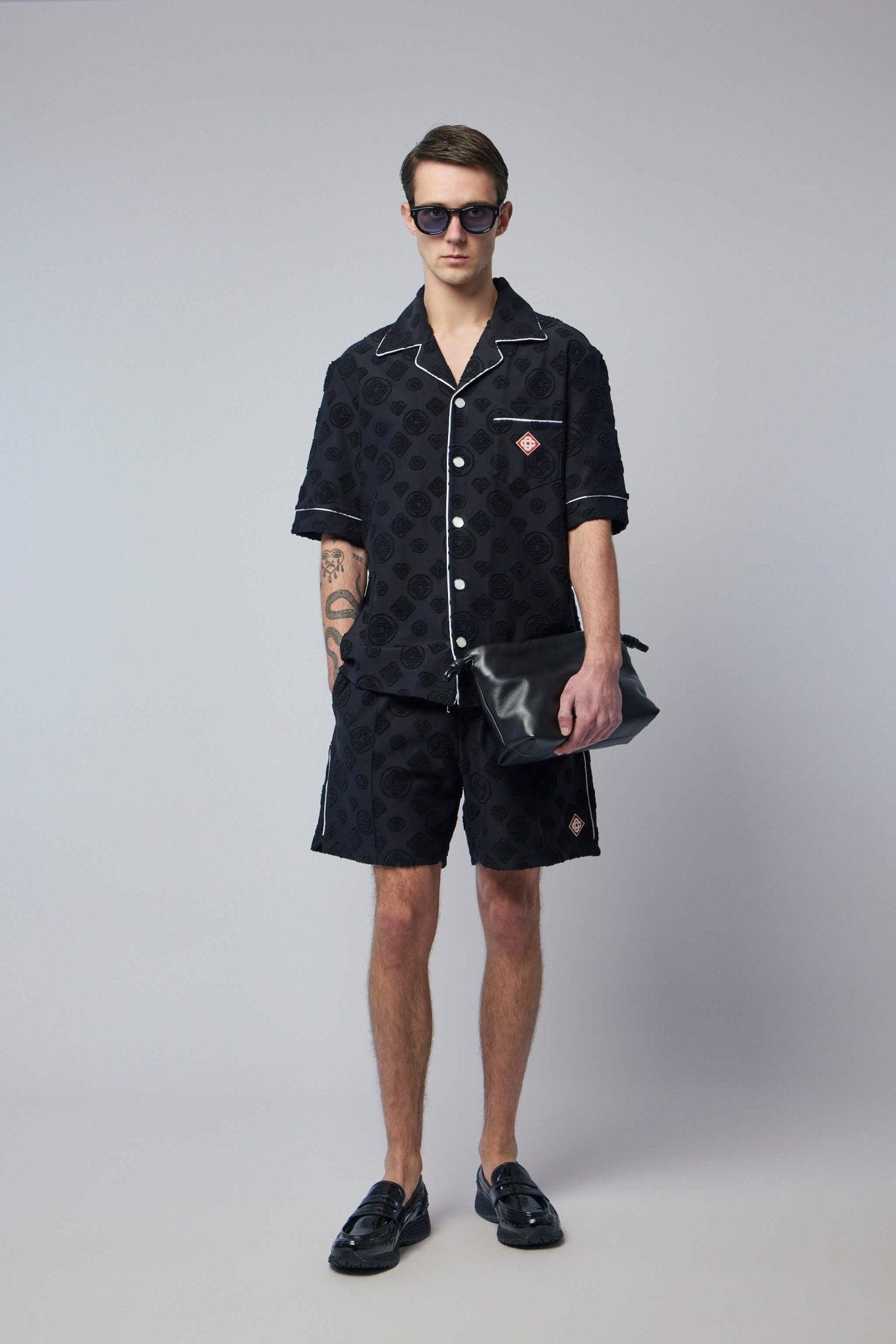 Towelling Monogram Shorts