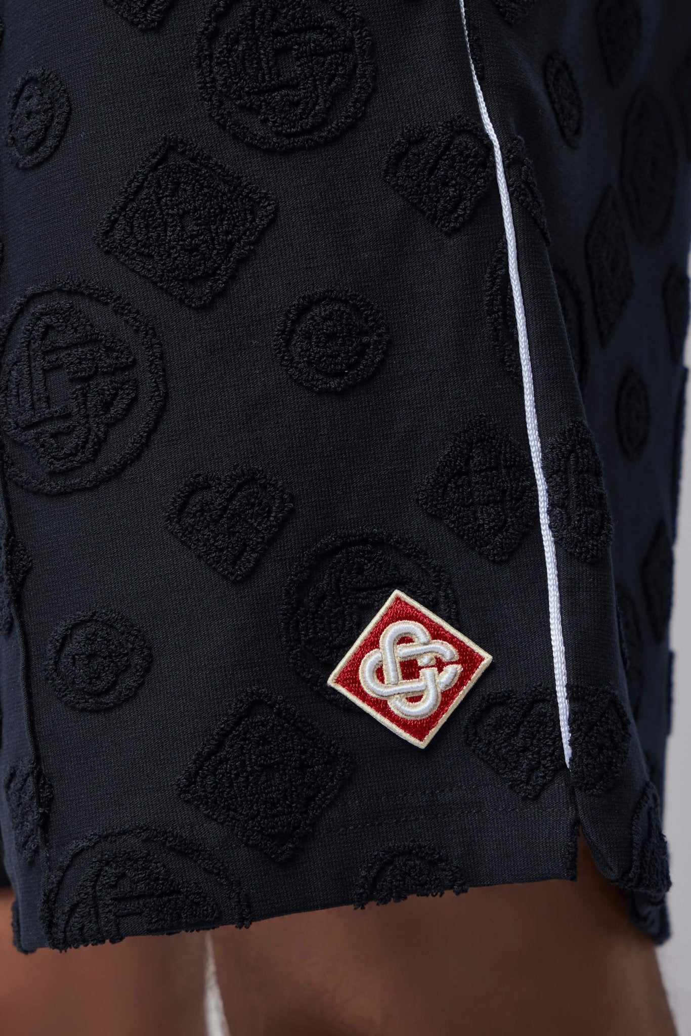 Towelling Monogram Shorts