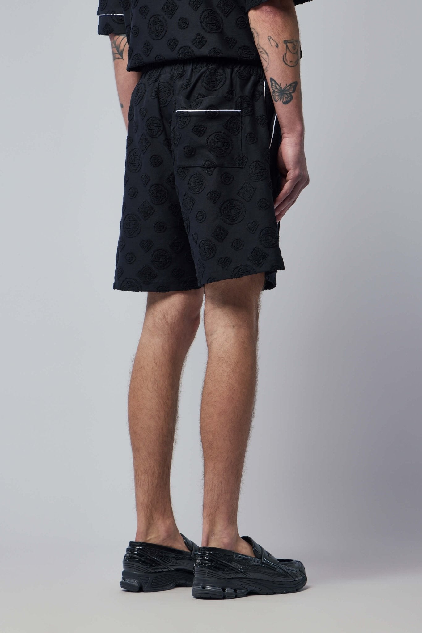 Towelling Monogram Shorts