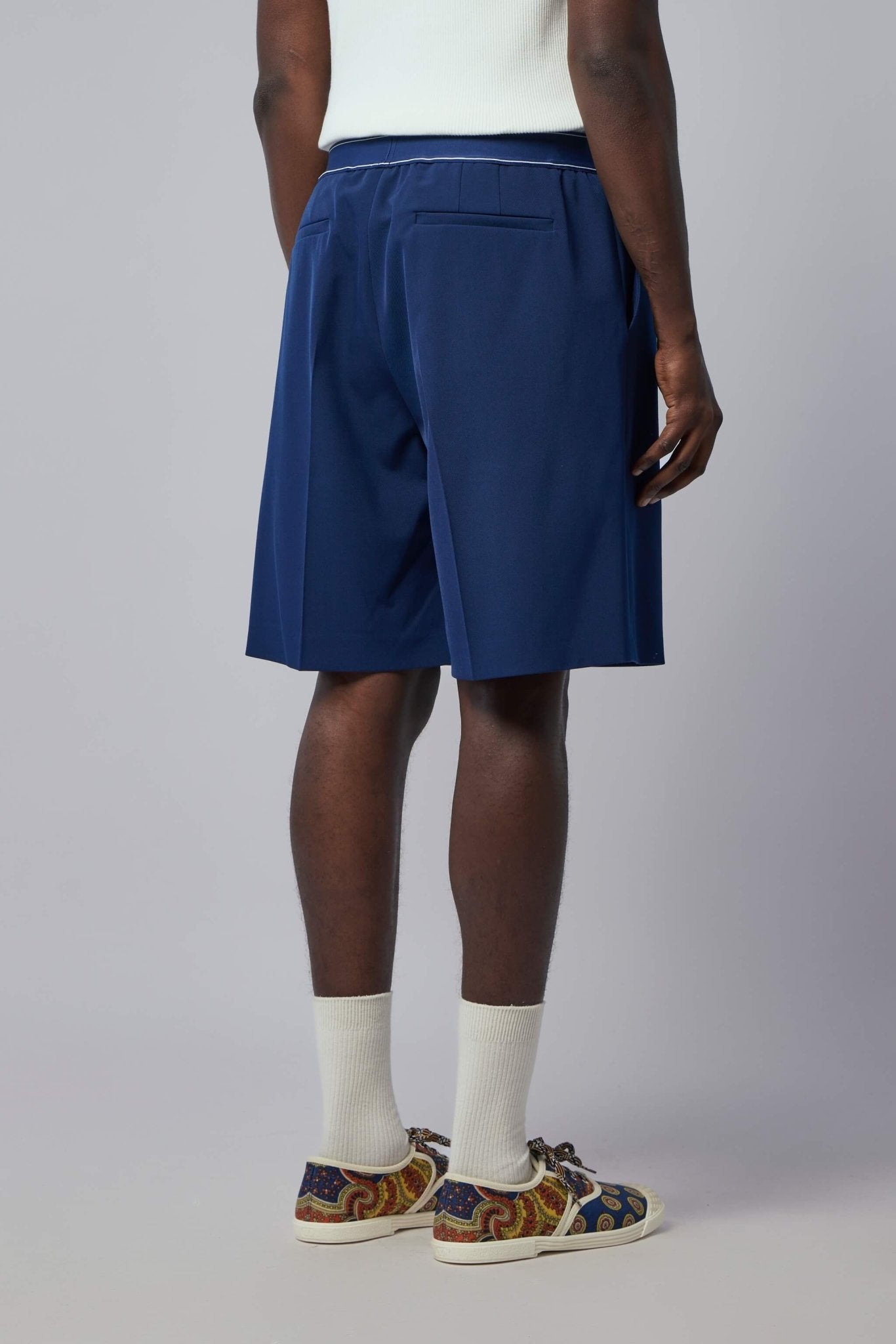 Logo-waistband Shorts