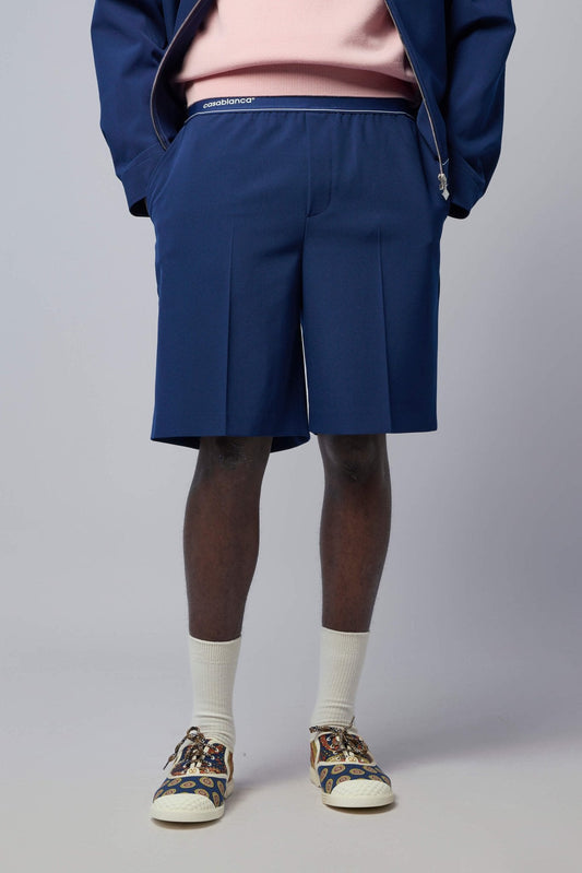 Logo-waistband Shorts