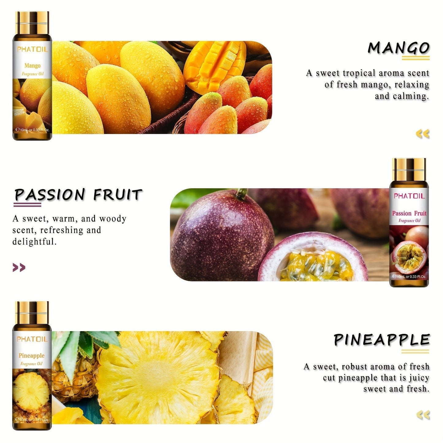 9pcs Fragrance Oil Set for Diffusers & Soap Making