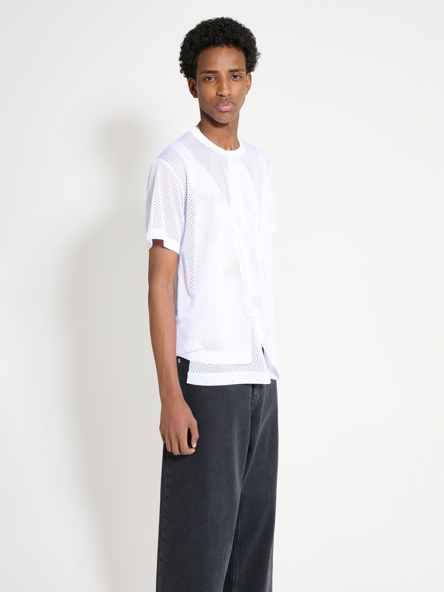 Comme des Garçons Homme Plus Panel T-Shirt White