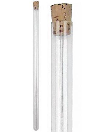 Glass Vials for Beechwood Flask Canes