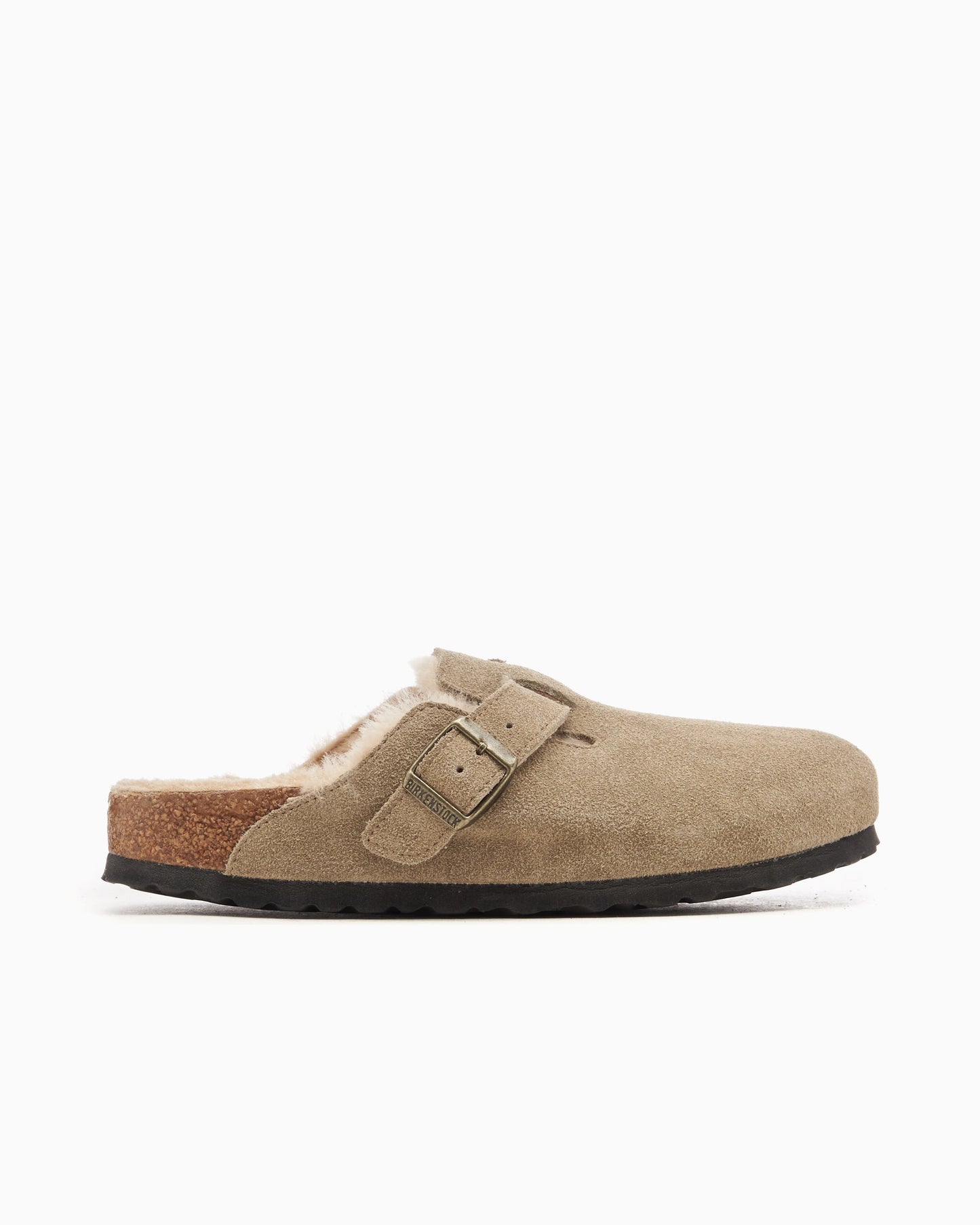 BIRKENSTOCK Boston Shearling Suede Leather Narrow