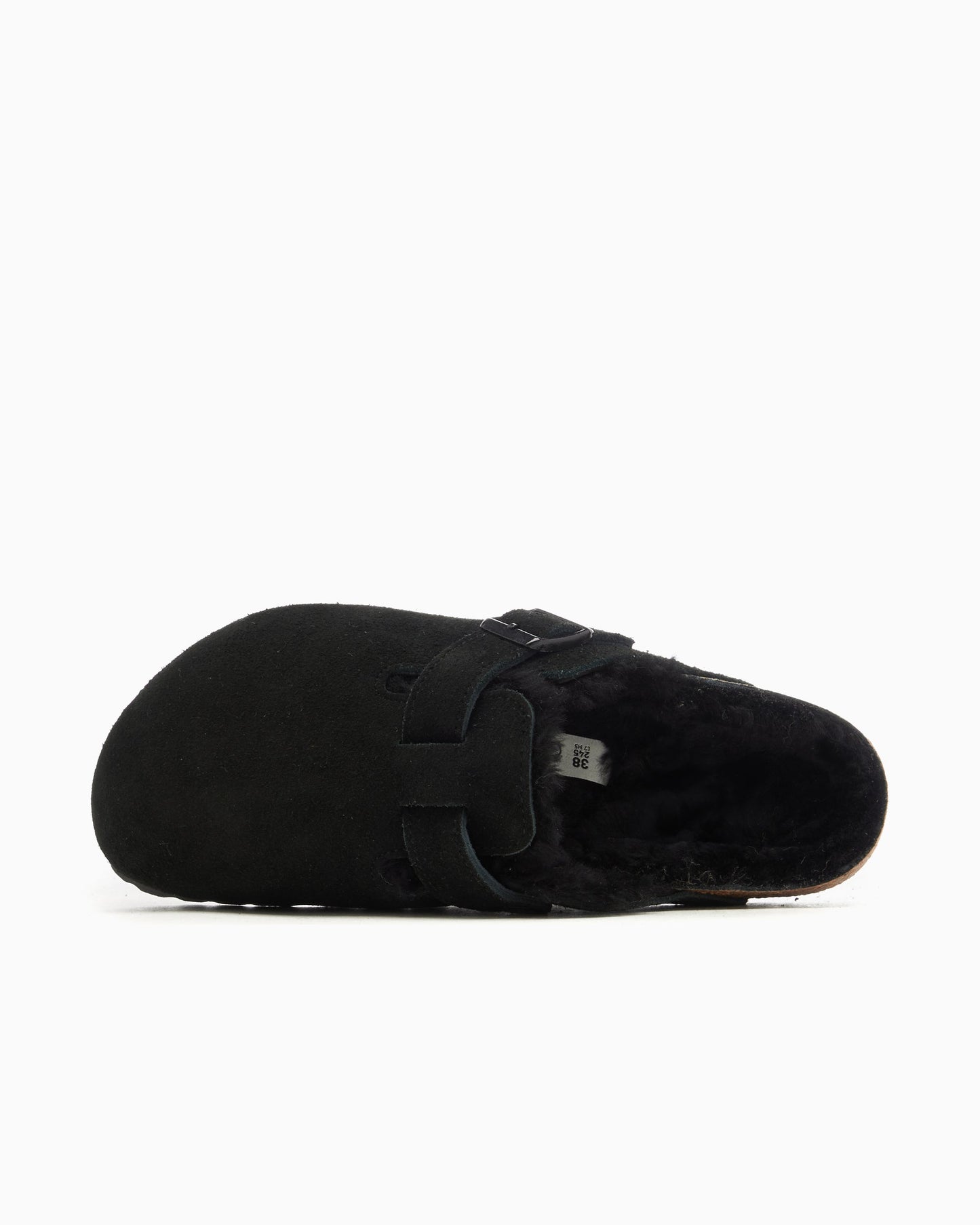 BIRKENSTOCK Boston Shearling Suede Leather Narrow