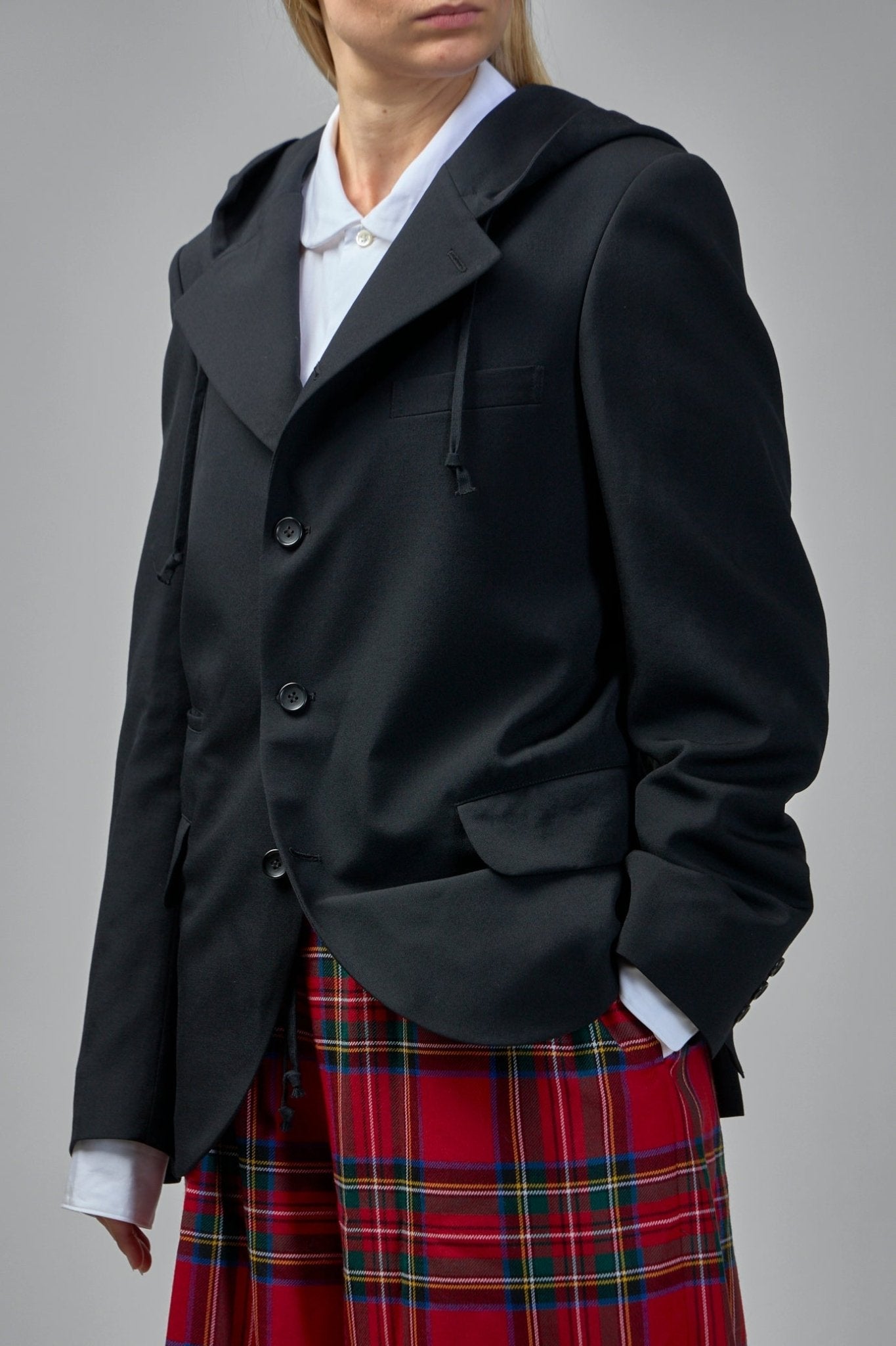 Hooded Blazer