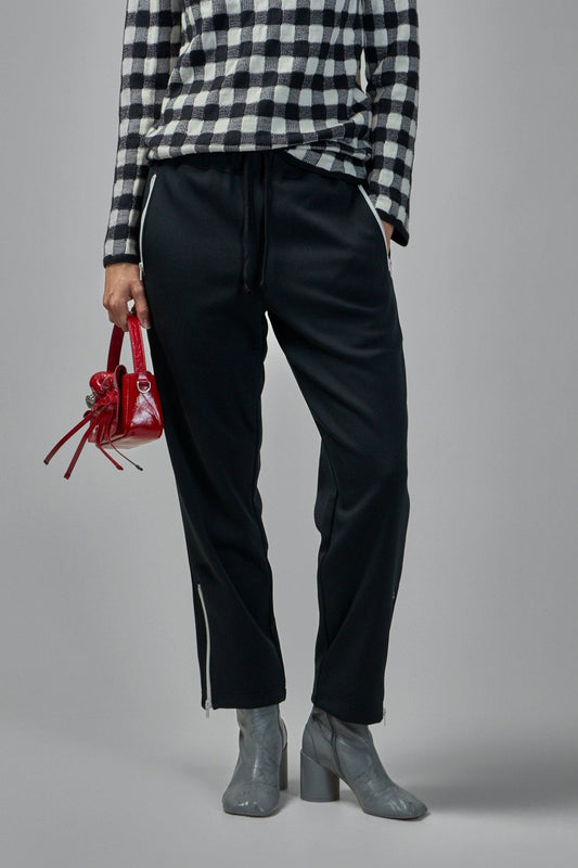 Wide Leg Zip Pants