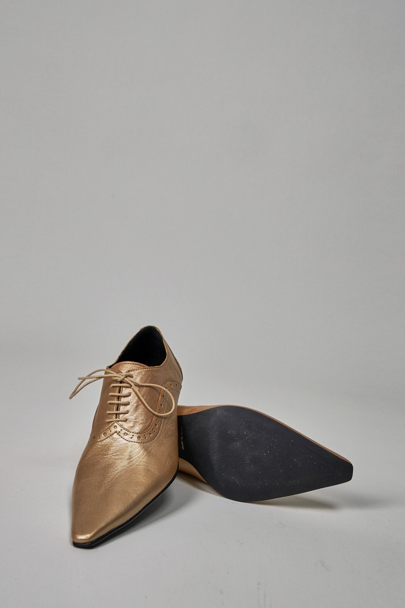 Ladies Acces Gold Heels
