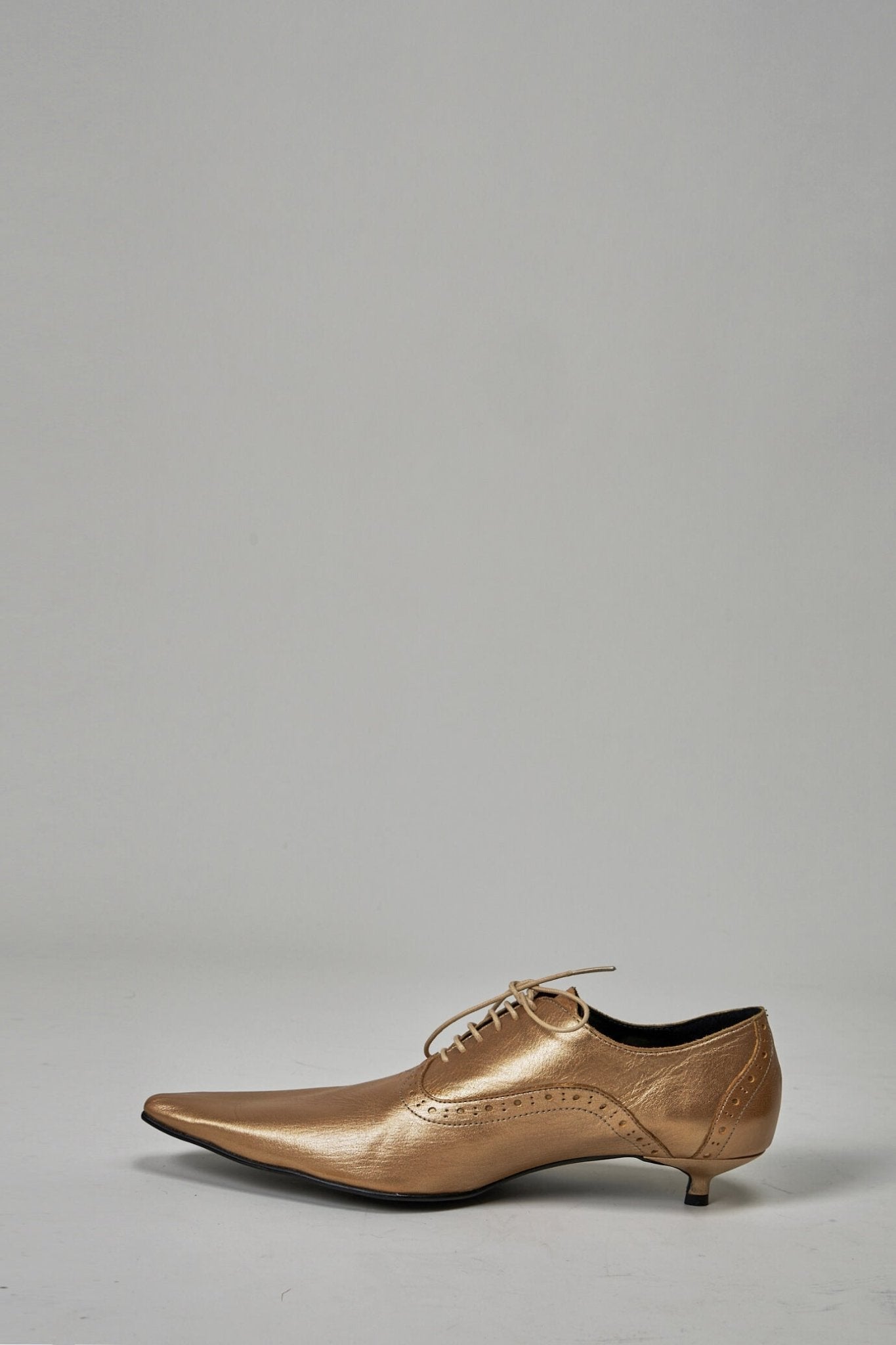 Ladies Acces Gold Heels
