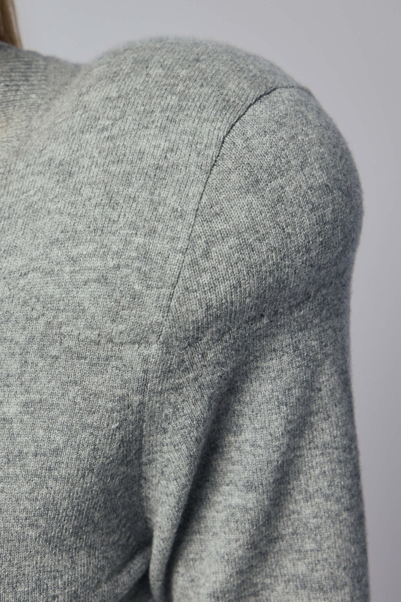 Padded Shoulder Sweater