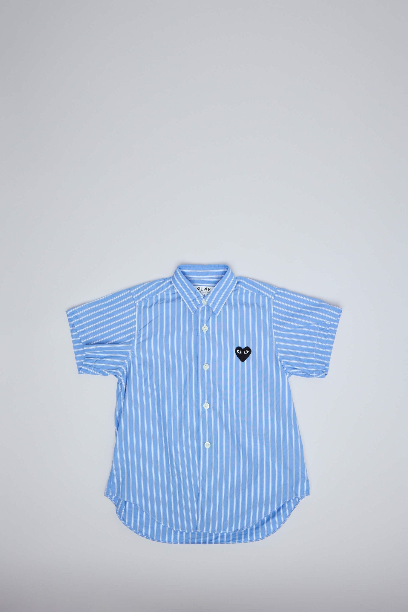 Kids Shirt Black Emblem Woven