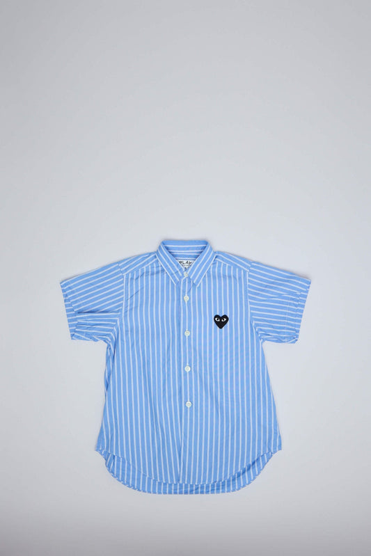 Kids Shirt Black Emblem Woven