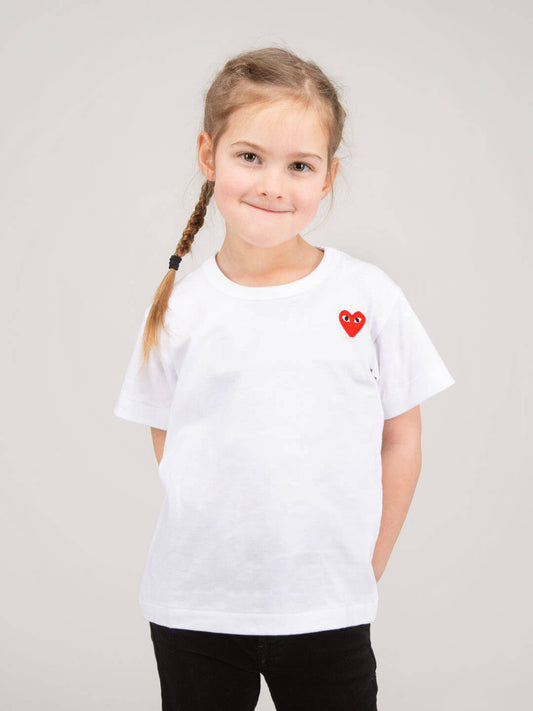 Kids Embroidered Heart T-shirt