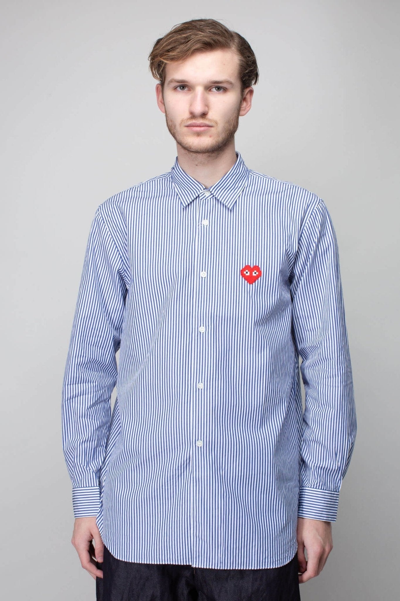 Men's Shirt Woven Stripe