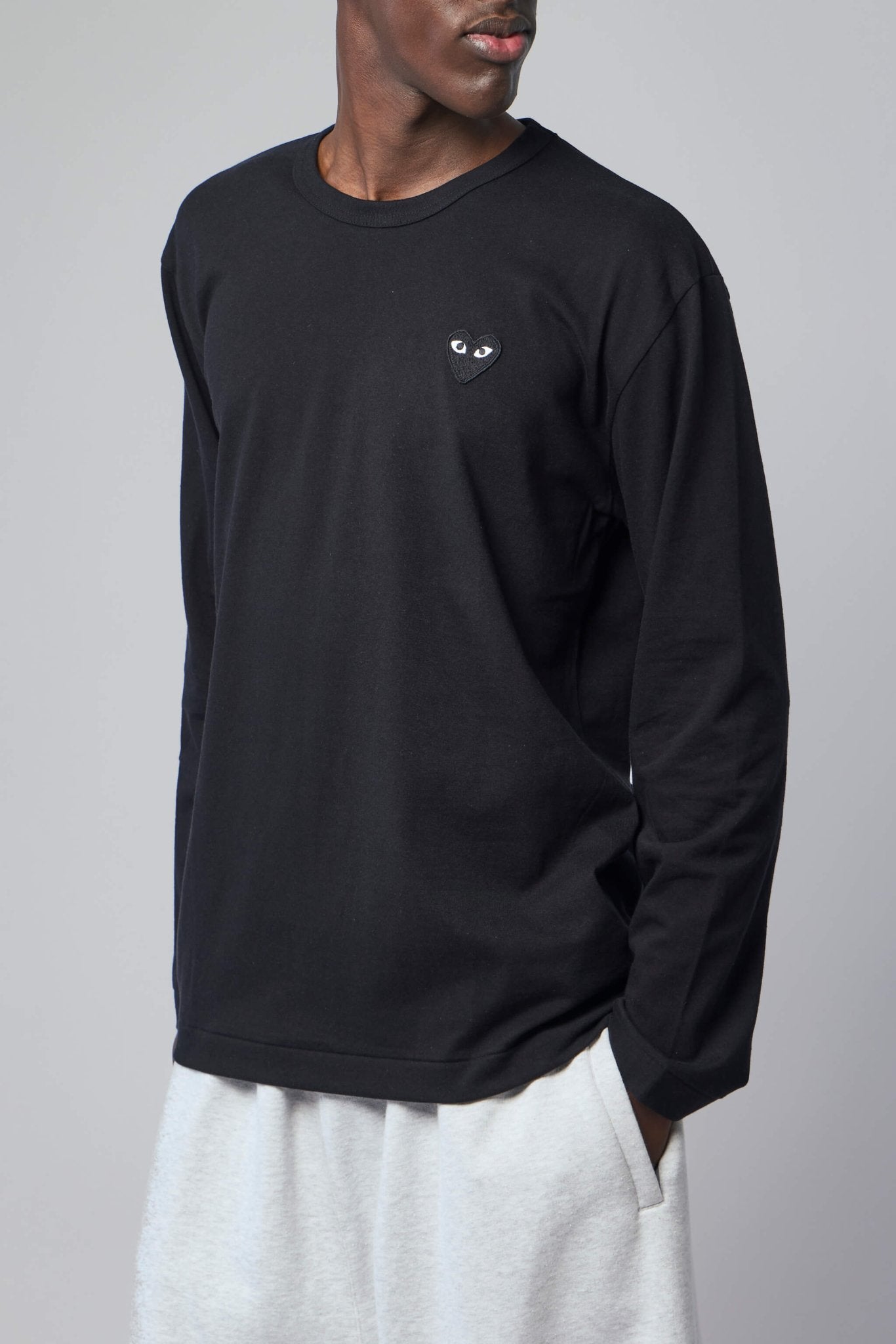 Heart Emblem Long Sleeve Shirt