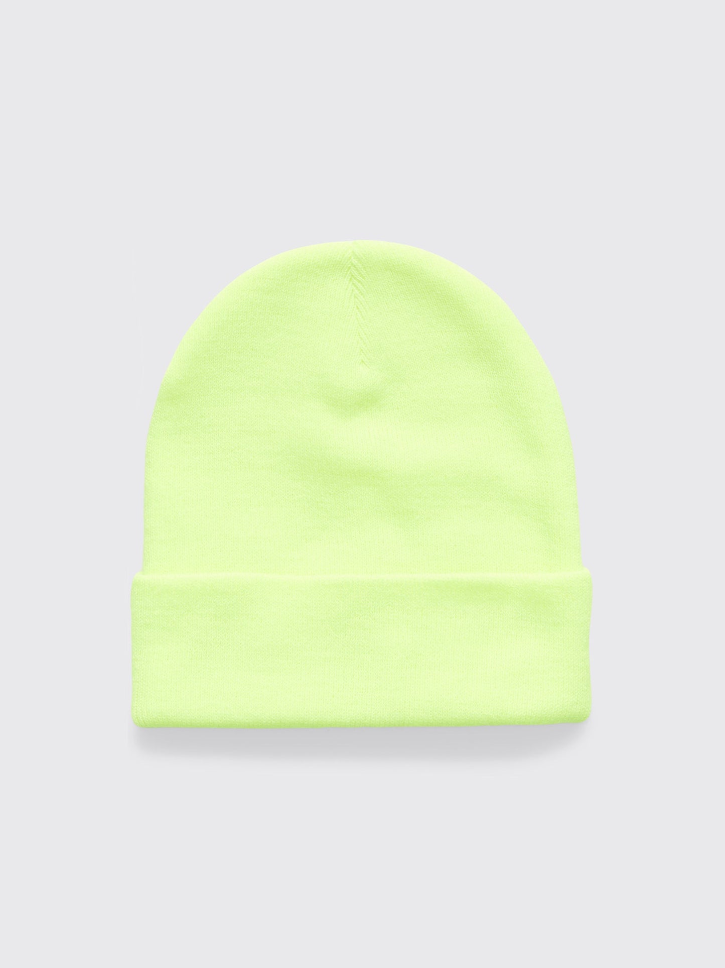 Connie Costas HELLvetica Beanie Safety Green