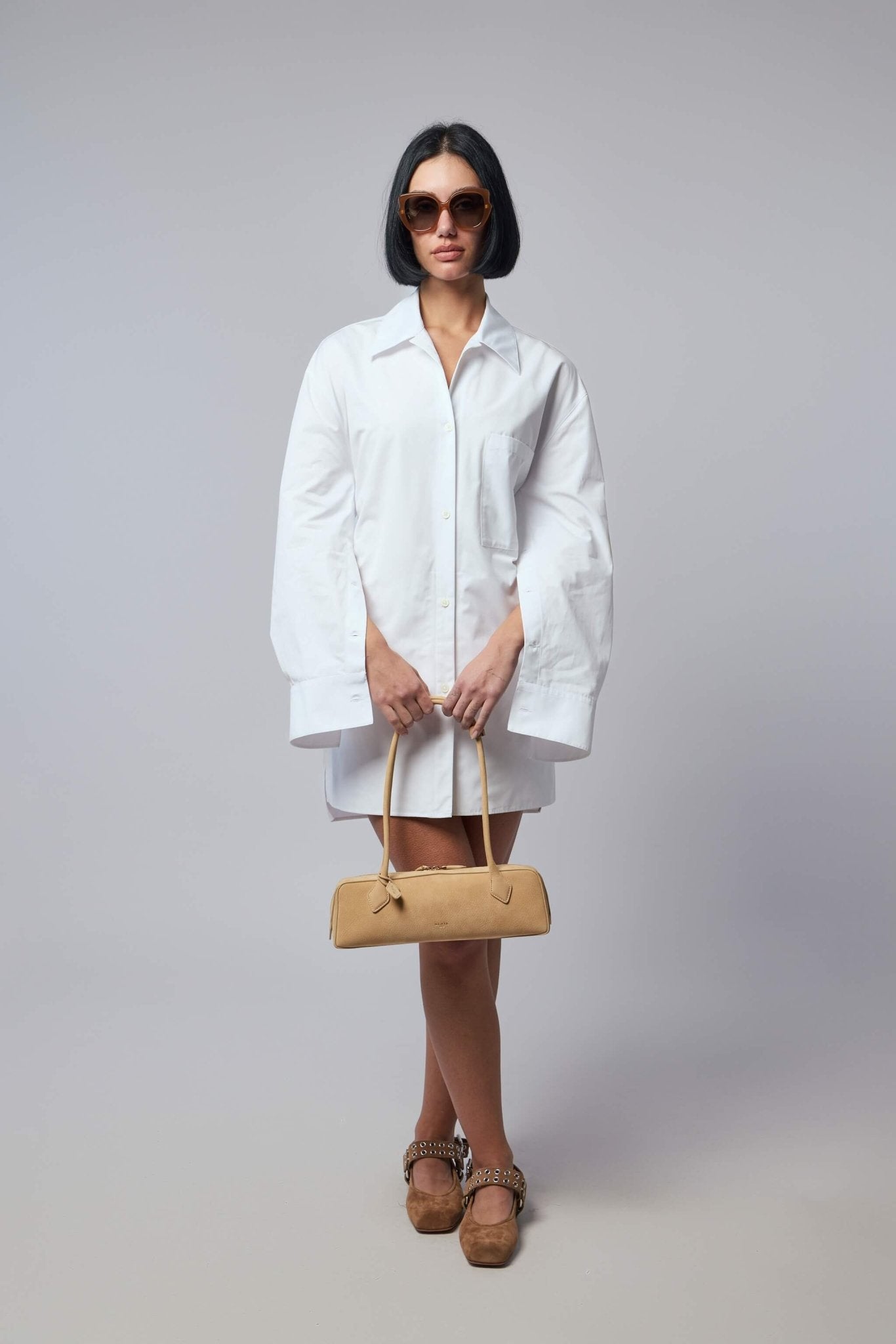 Cotton Shirt Dress