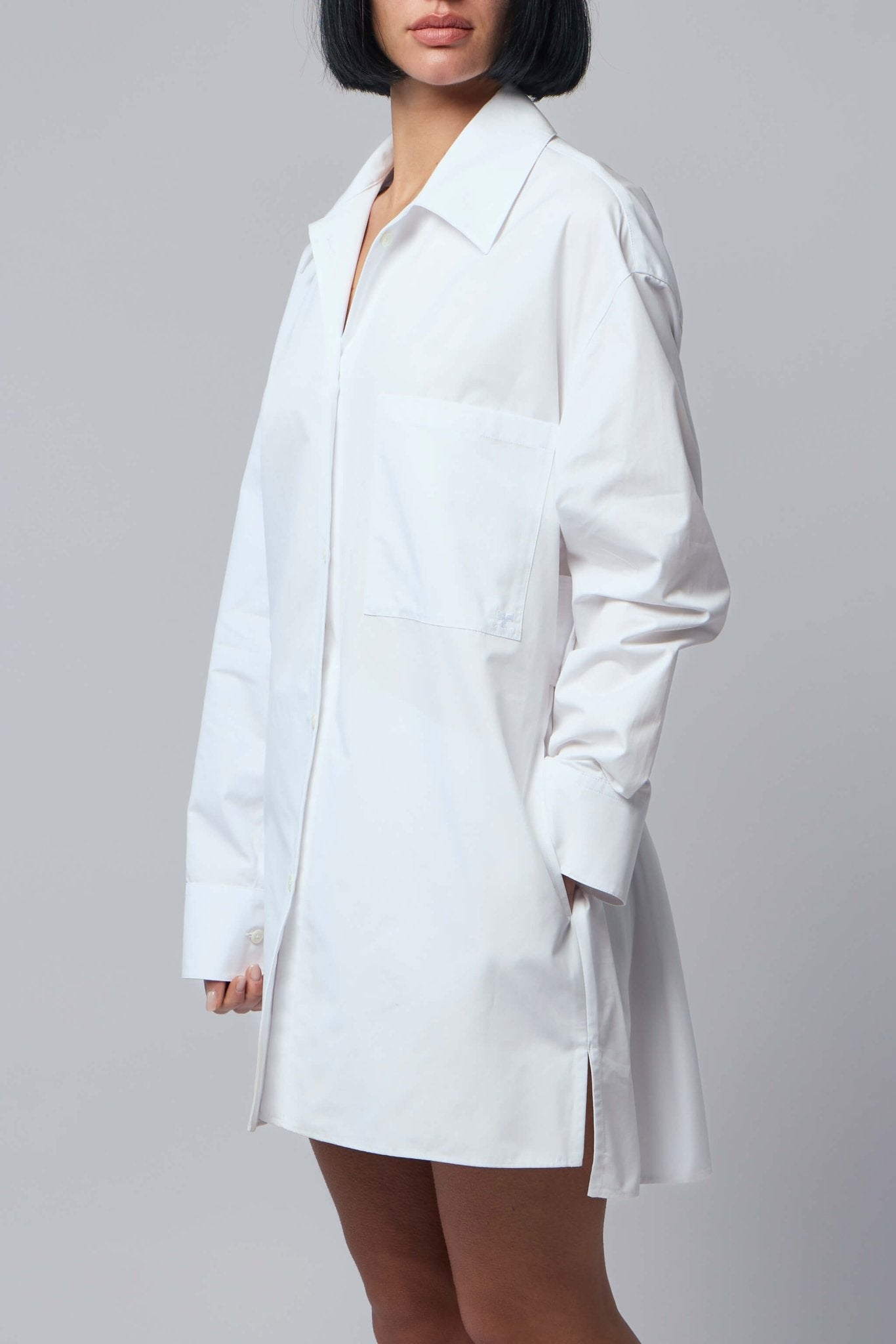 Cotton Shirt Dress