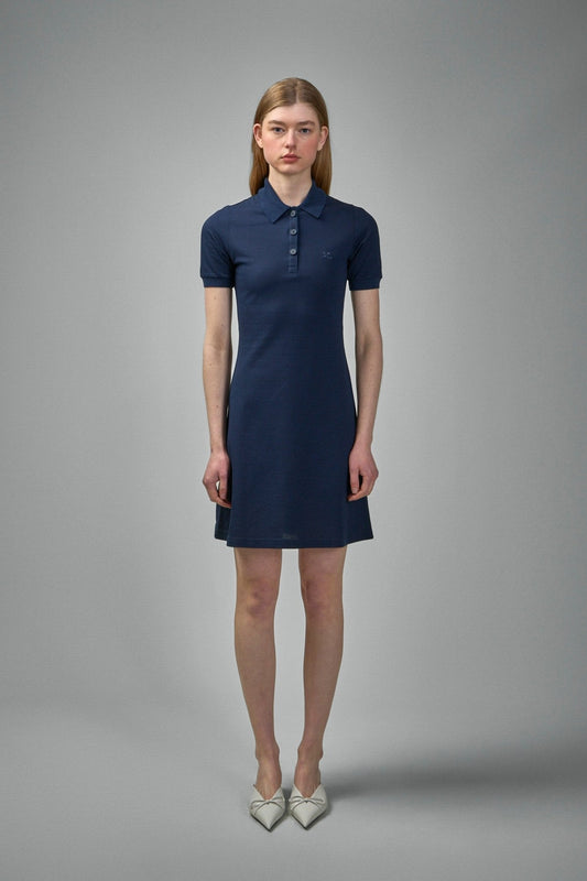 Mini Piqué Polo Dress