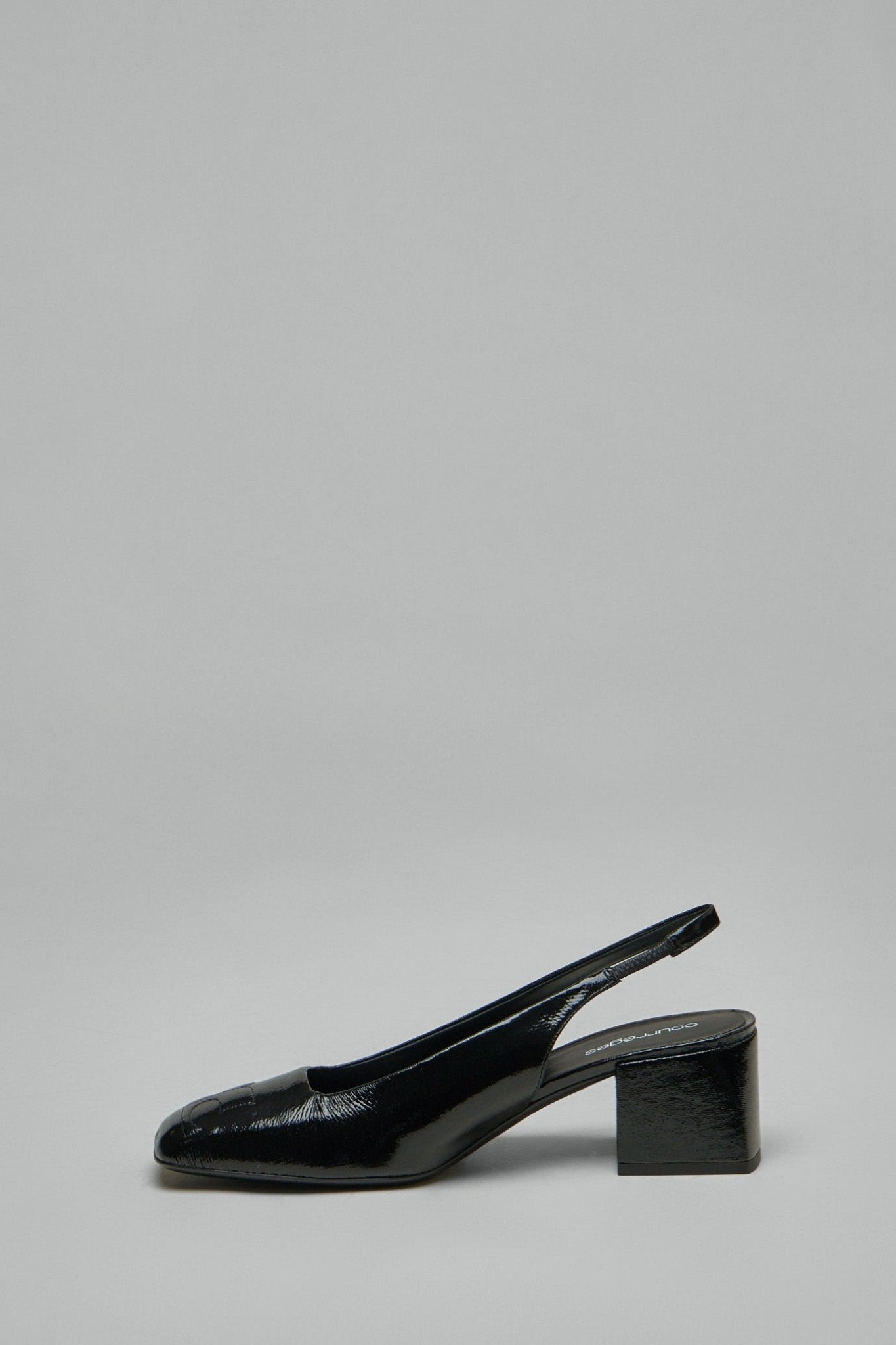 Ac Vinyl Slingbacks