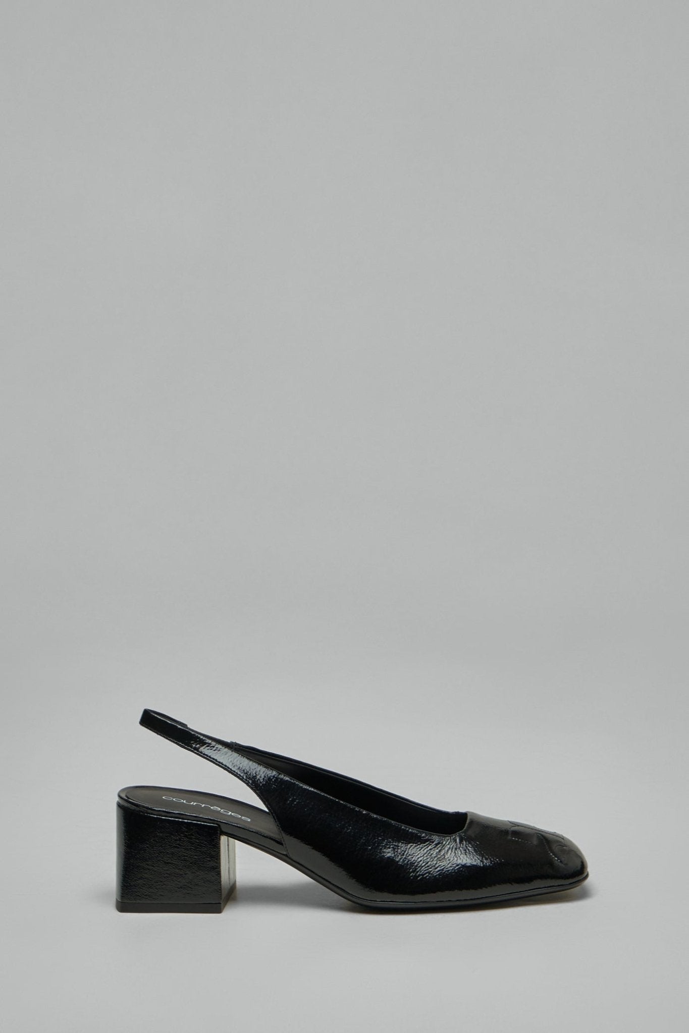 Ac Vinyl Slingbacks