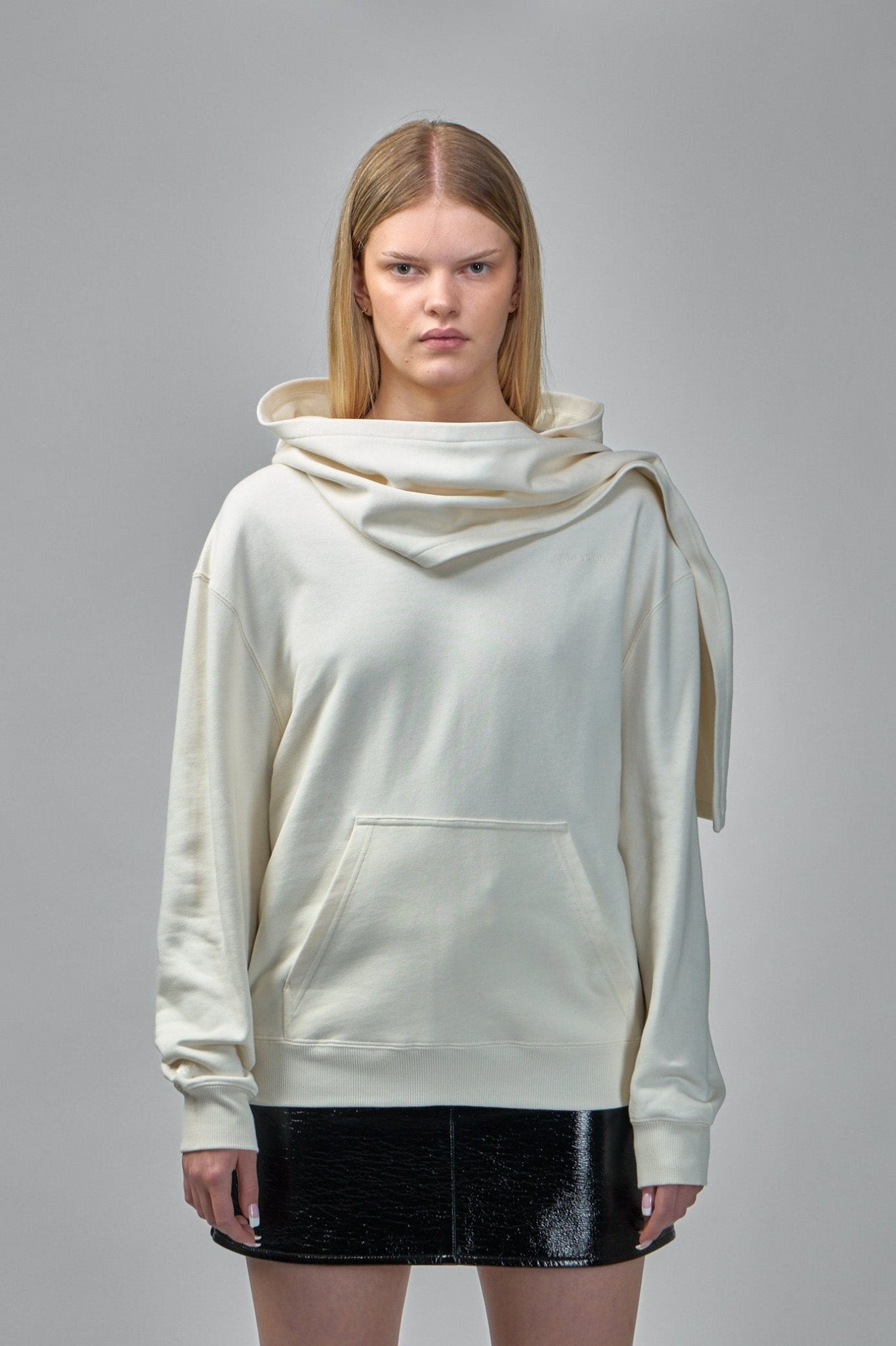 Scarf Detail Hoodie