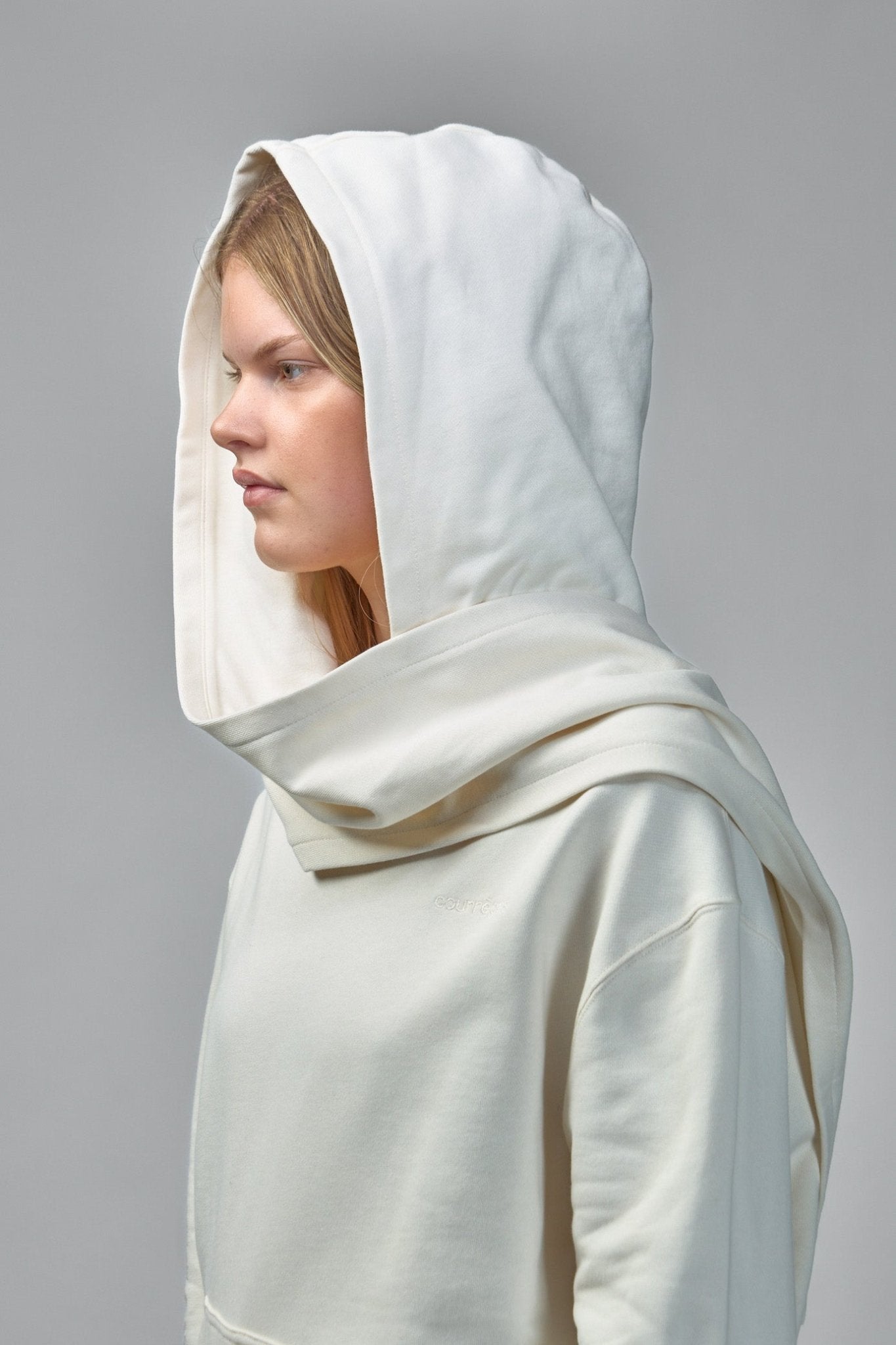 Scarf Detail Hoodie