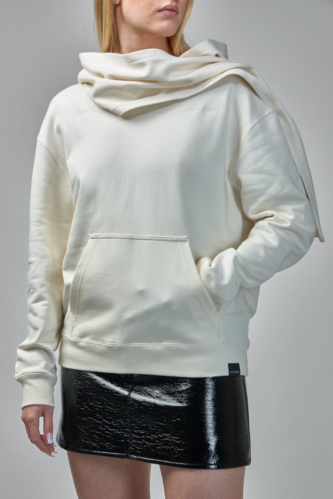Scarf Detail Hoodie