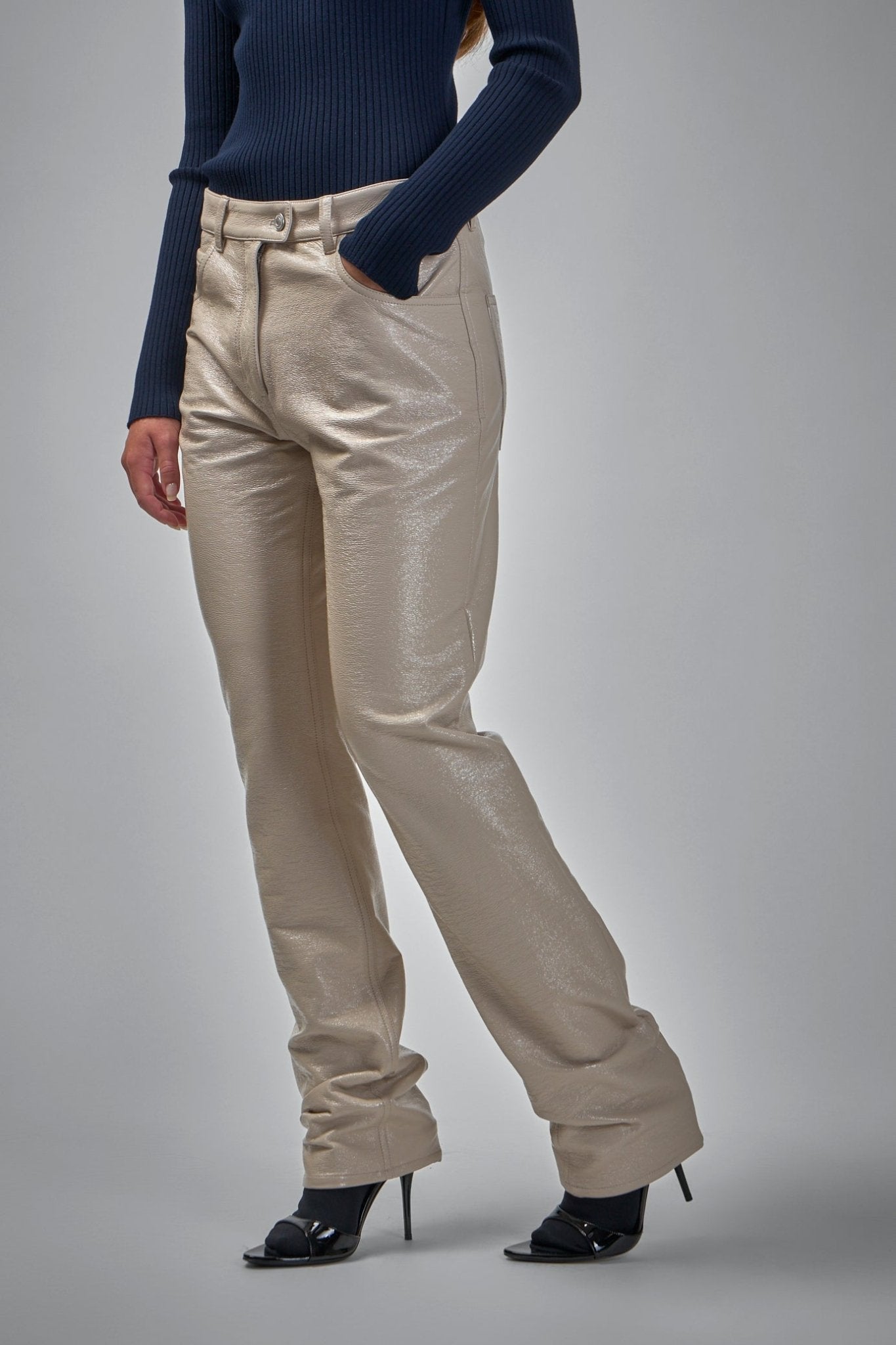 5-pocket Vinyl Pants Reedition
