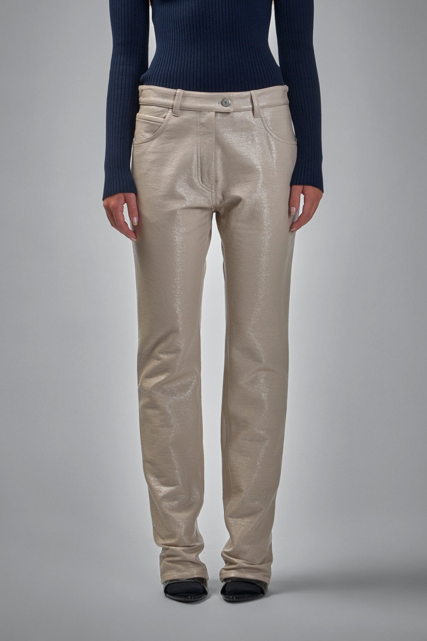 5-pocket Vinyl Pants Reedition