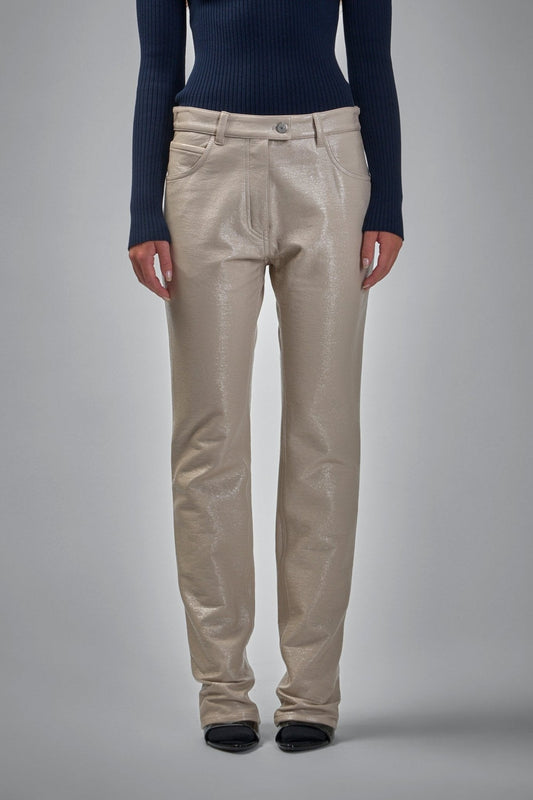 5-pocket Vinyl Pants Reedition
