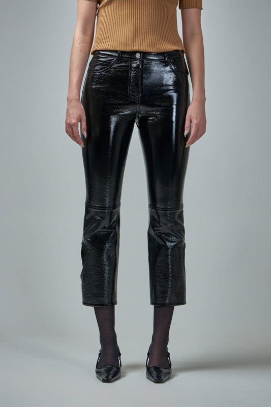 Reversed Vinyl Pants