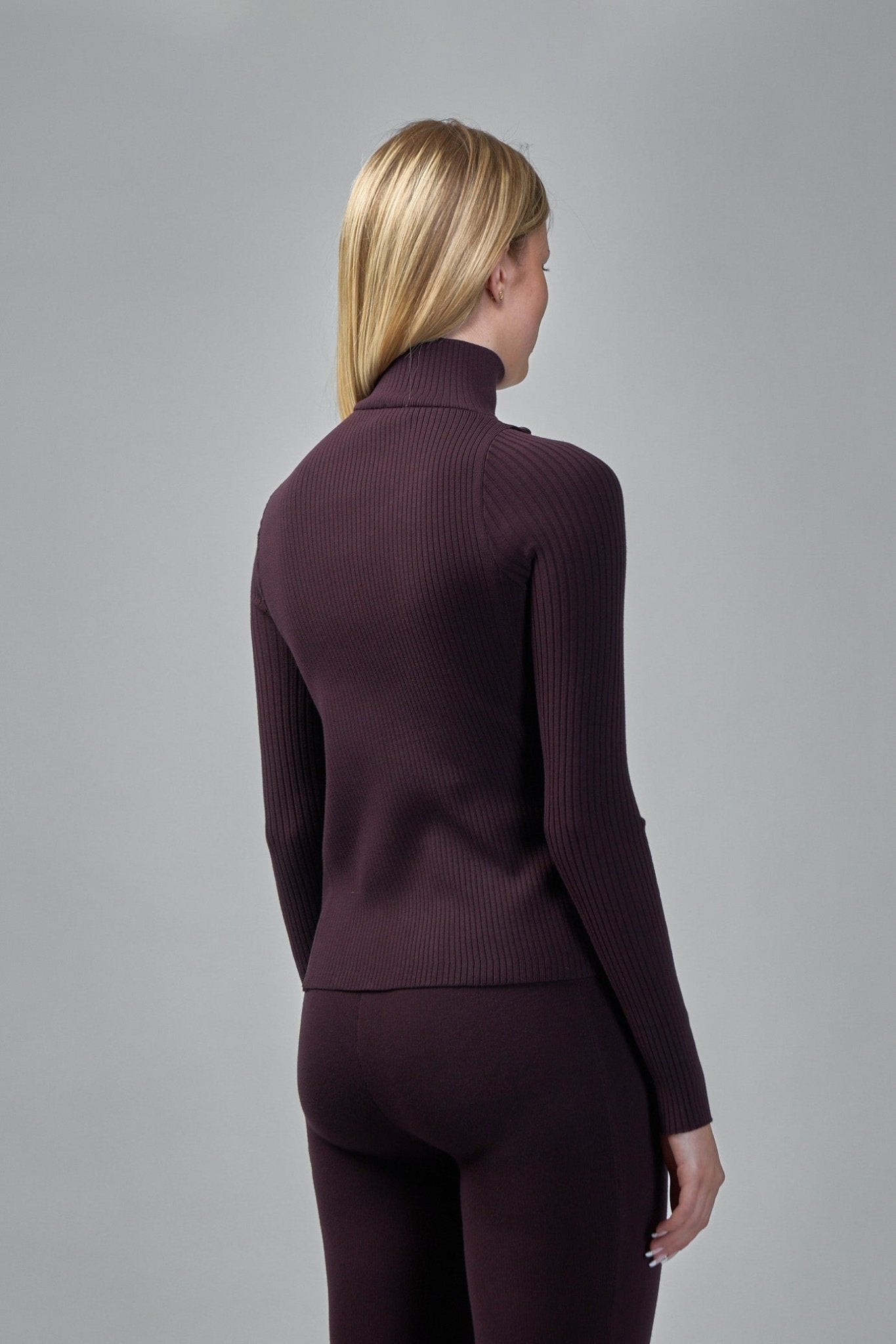 Oblique Buttoned Jumper