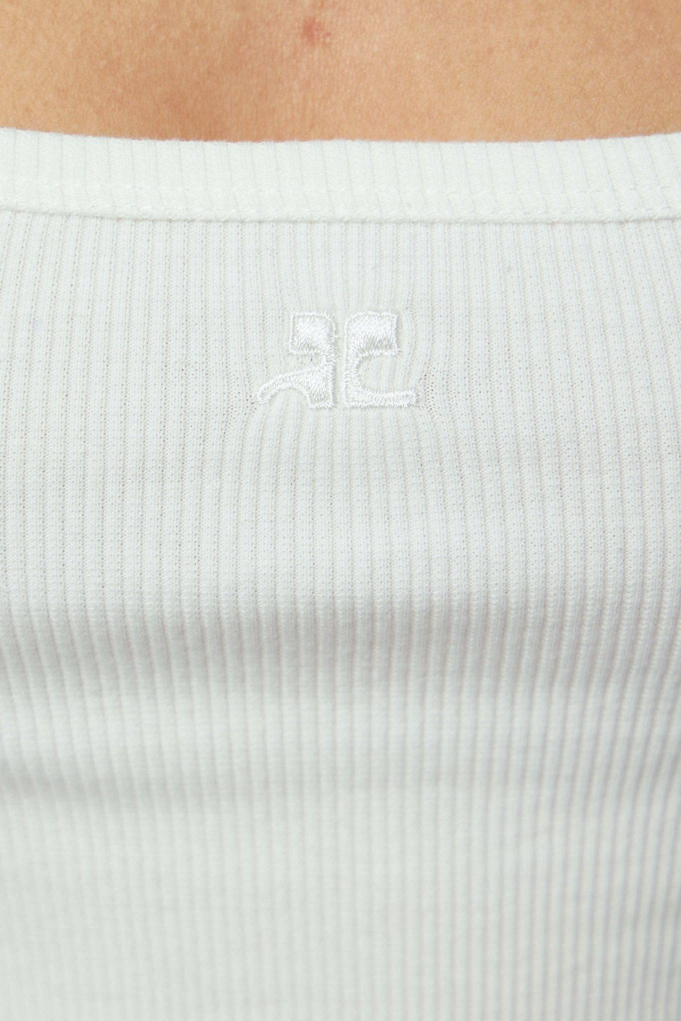 90's Cut-out Ribbed Tank Top