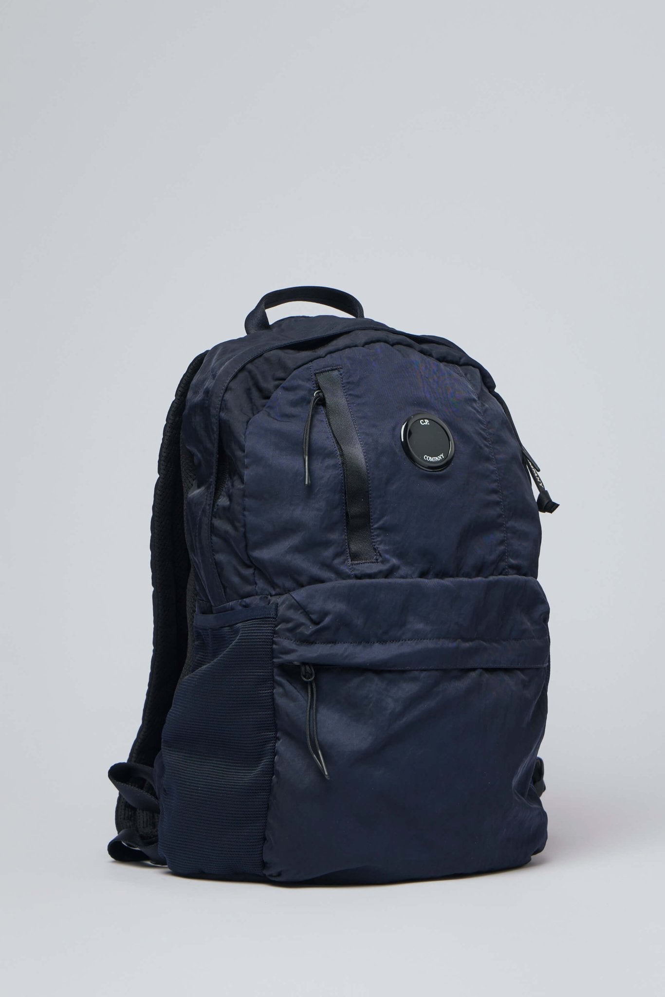 Blue Nylon B Backpack