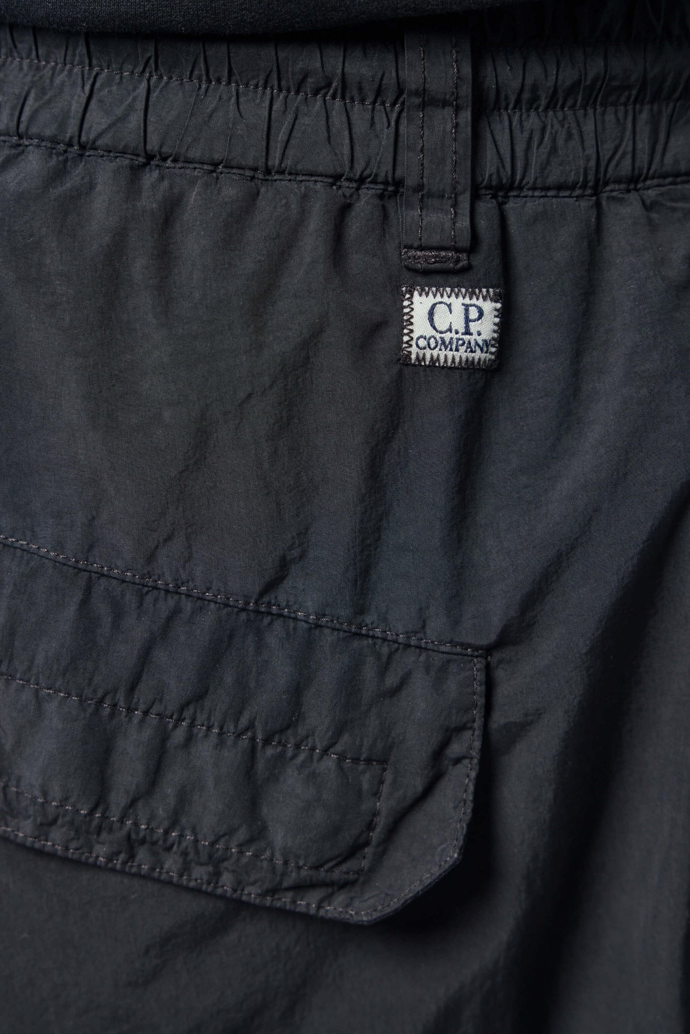 Flatt Nylon Loose Cargo Lens Pants