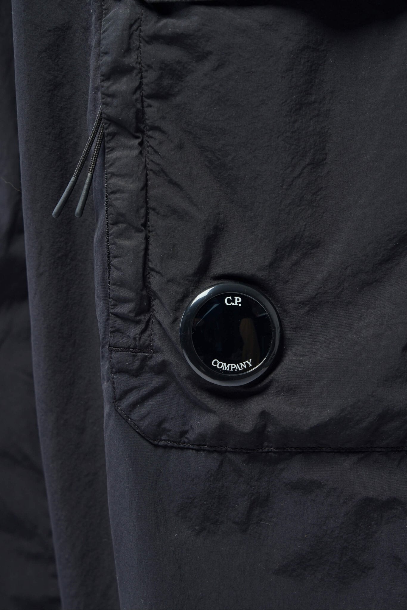 Flatt Nylon Loose Cargo Lens Pants