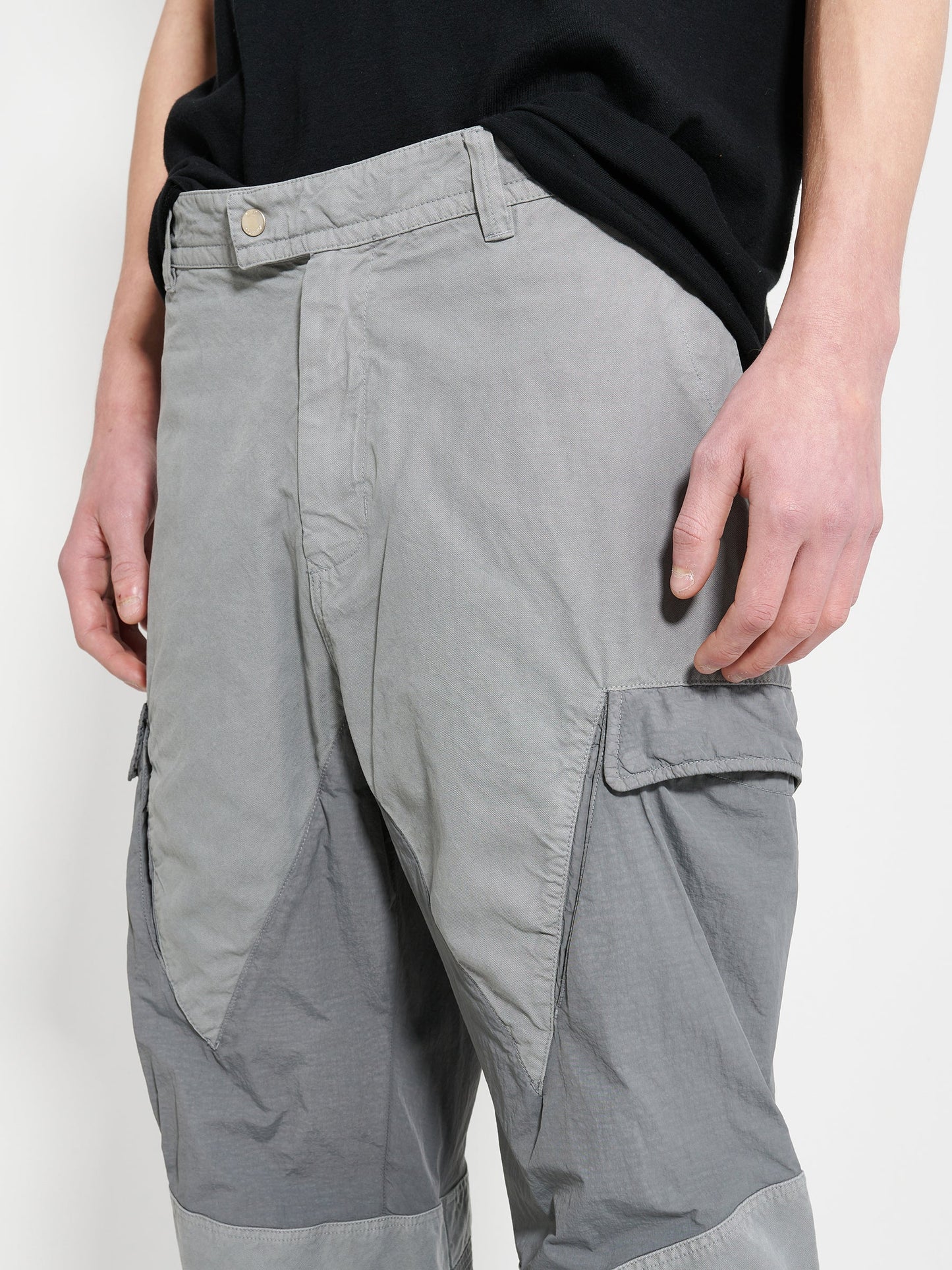 Kiko Kostadinov x C.P. Company Cargo Pants Steel Grey