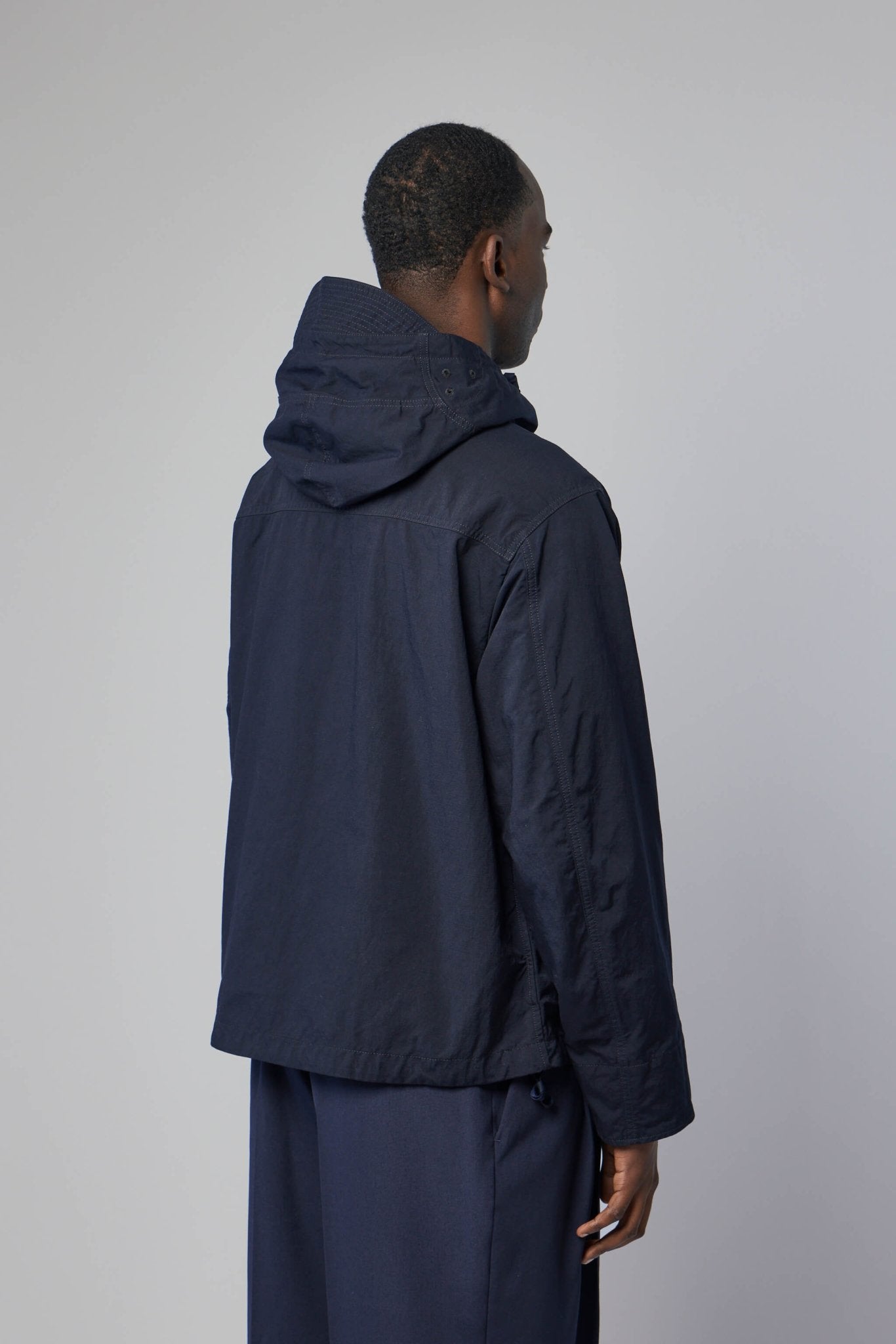Twill Hooded Lens Jacket