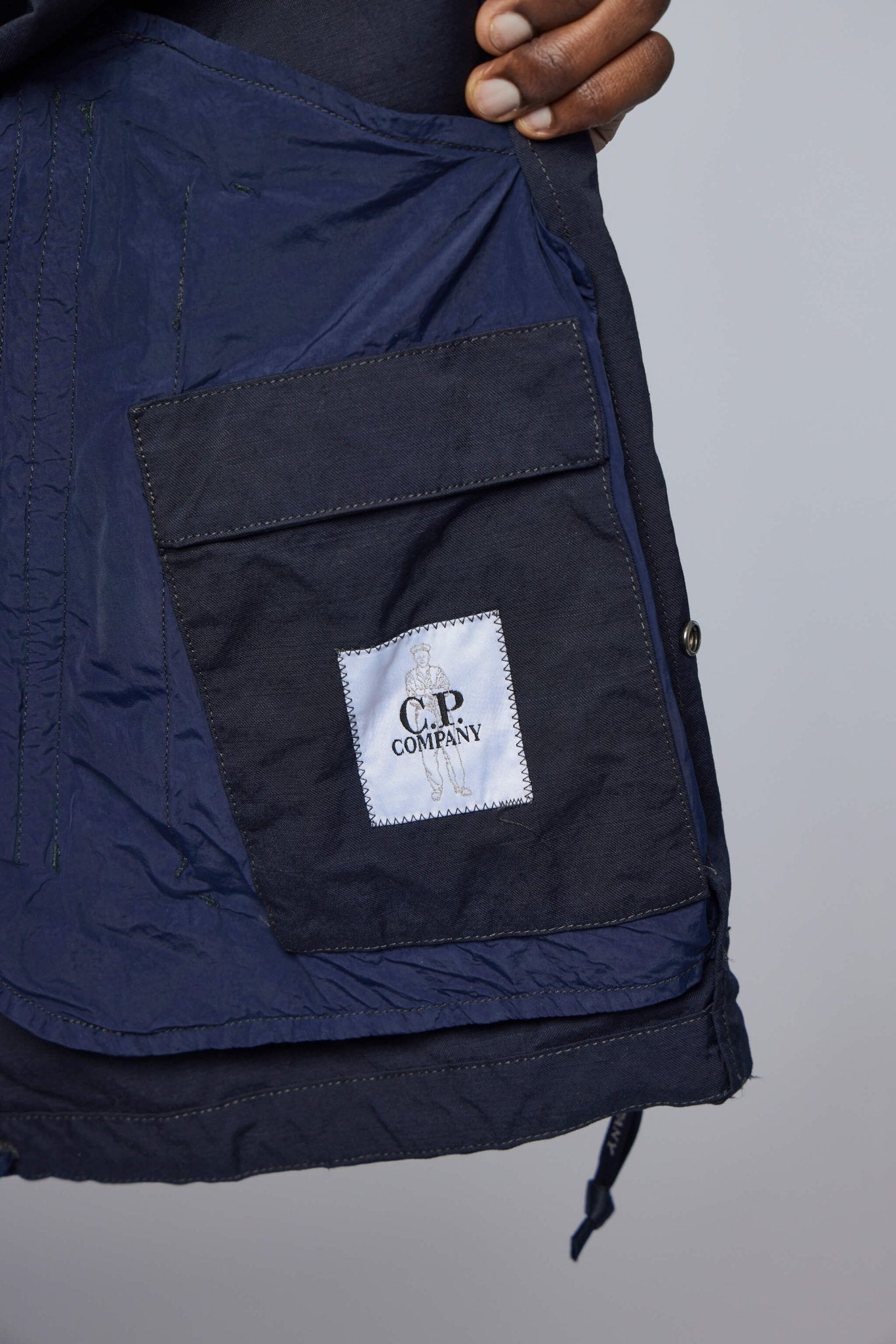 Twill Hooded Lens Jacket