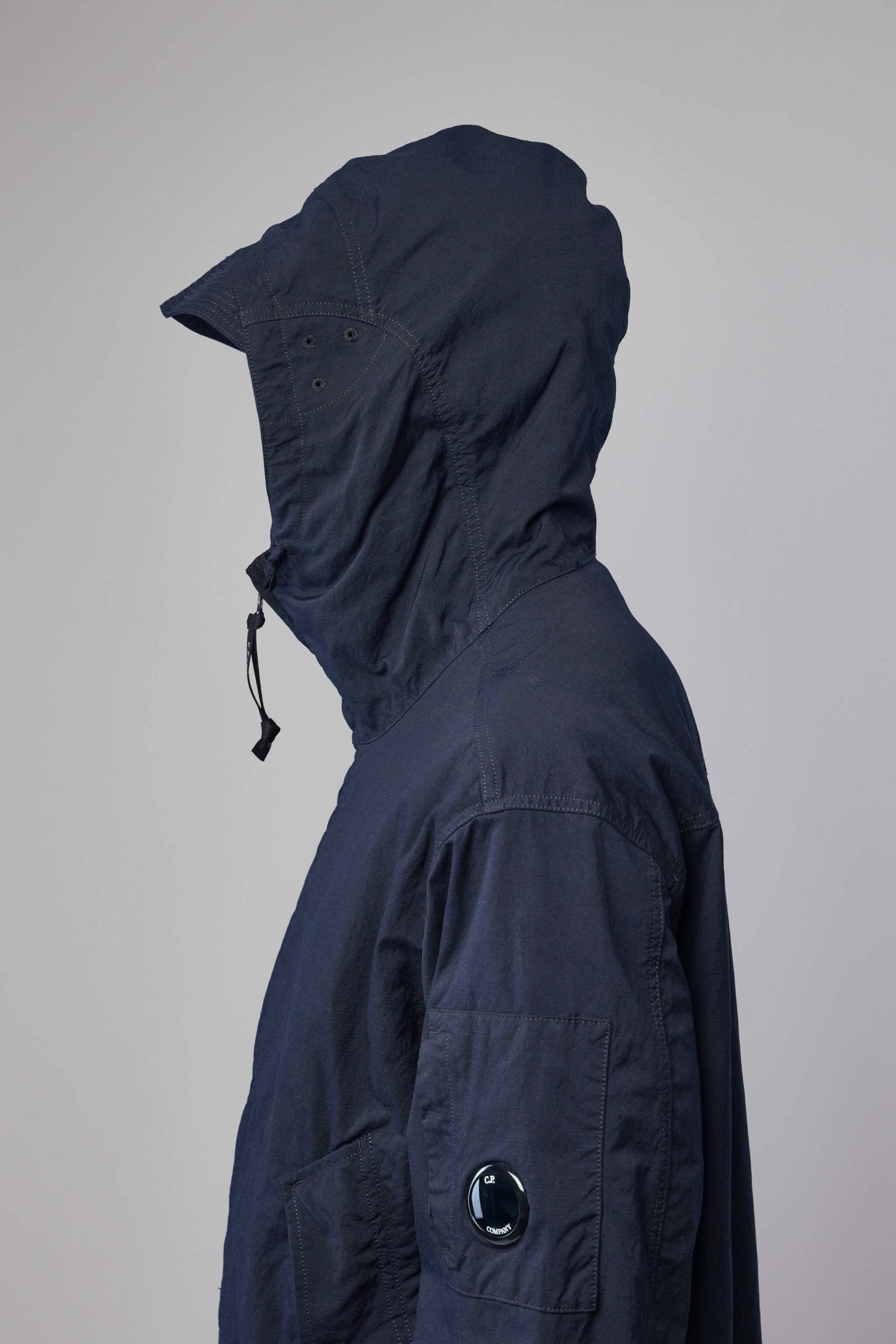 Twill Hooded Lens Jacket
