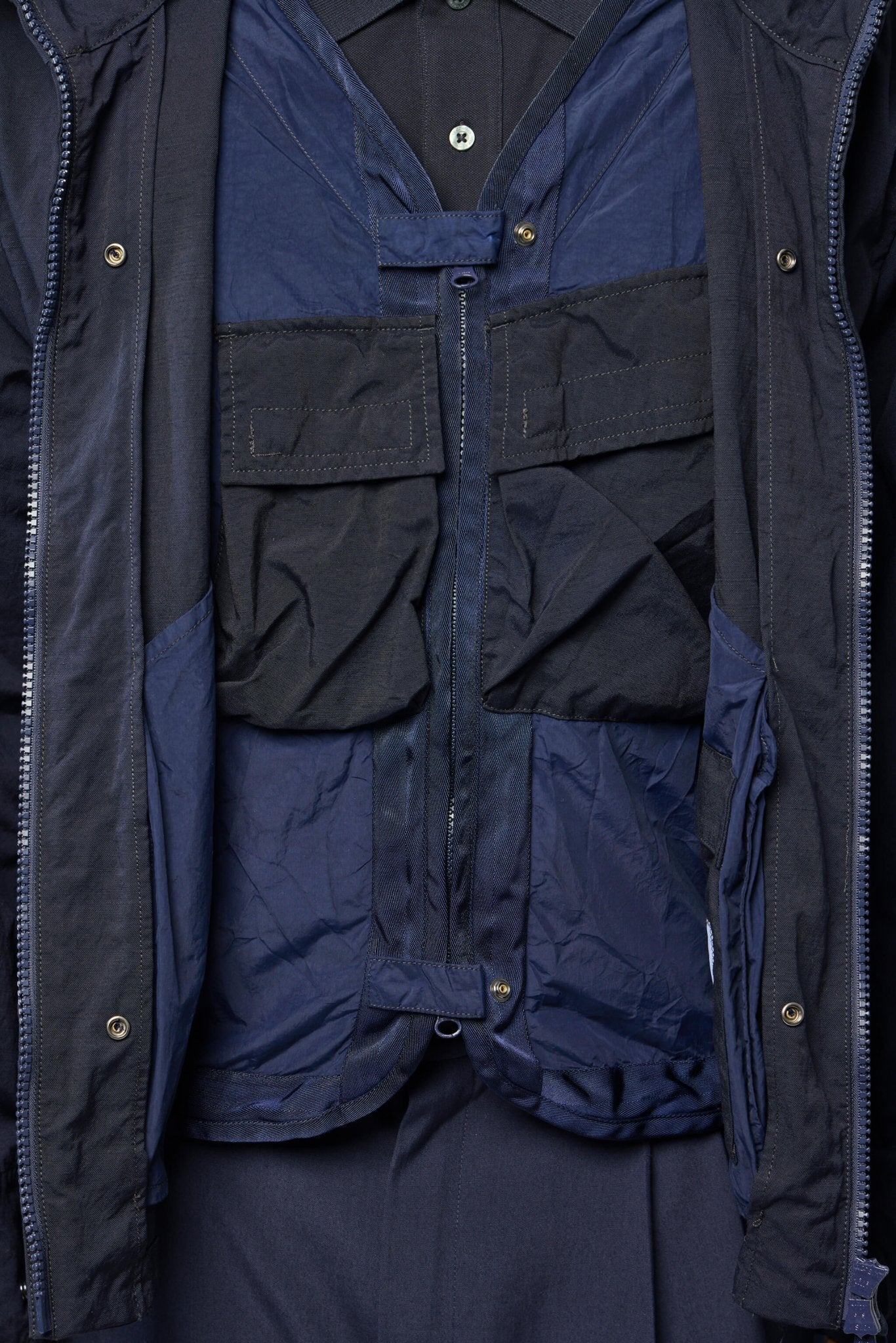 Twill Hooded Lens Jacket