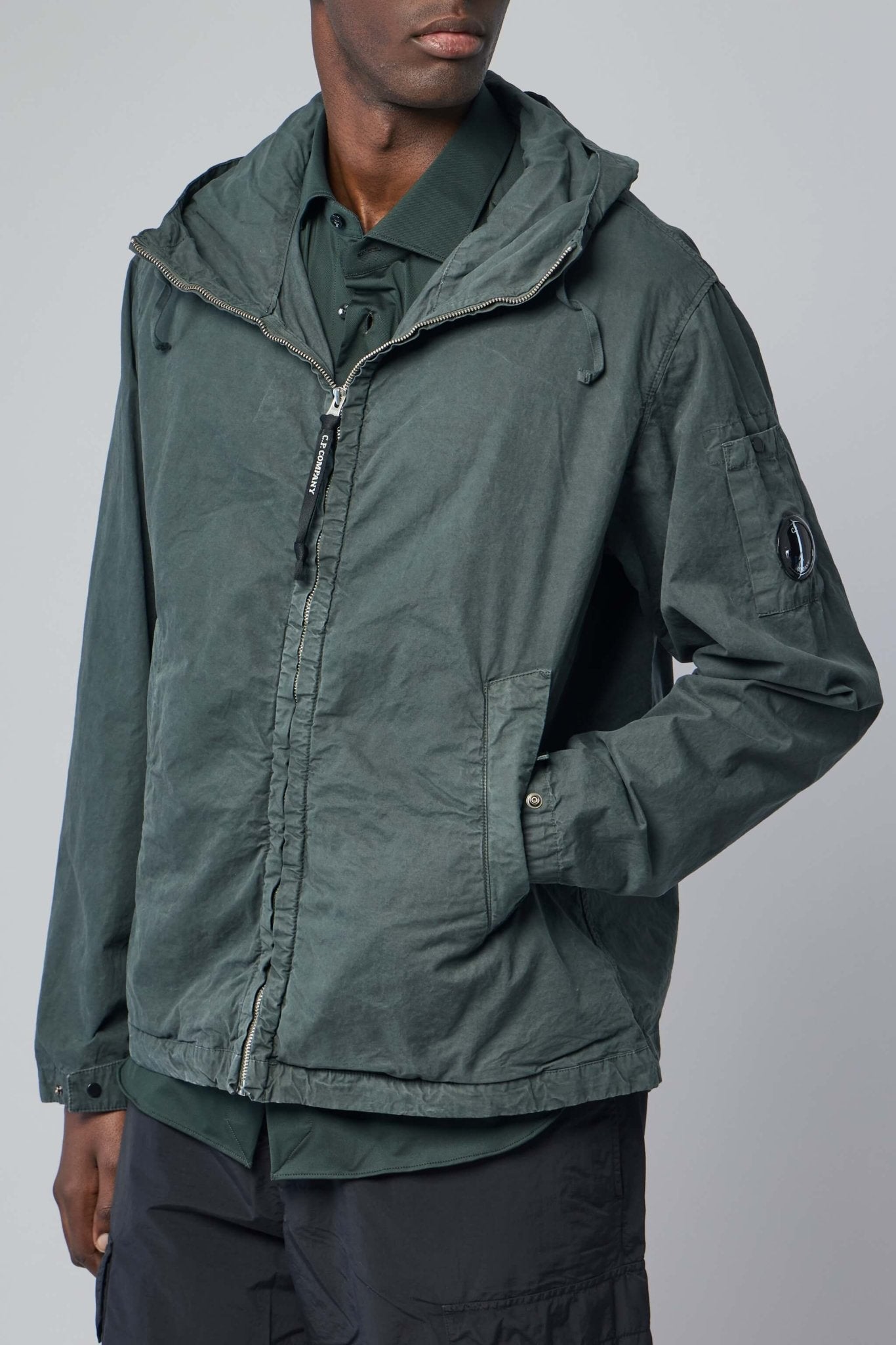 Micro-reps Hooded Lens Jacket