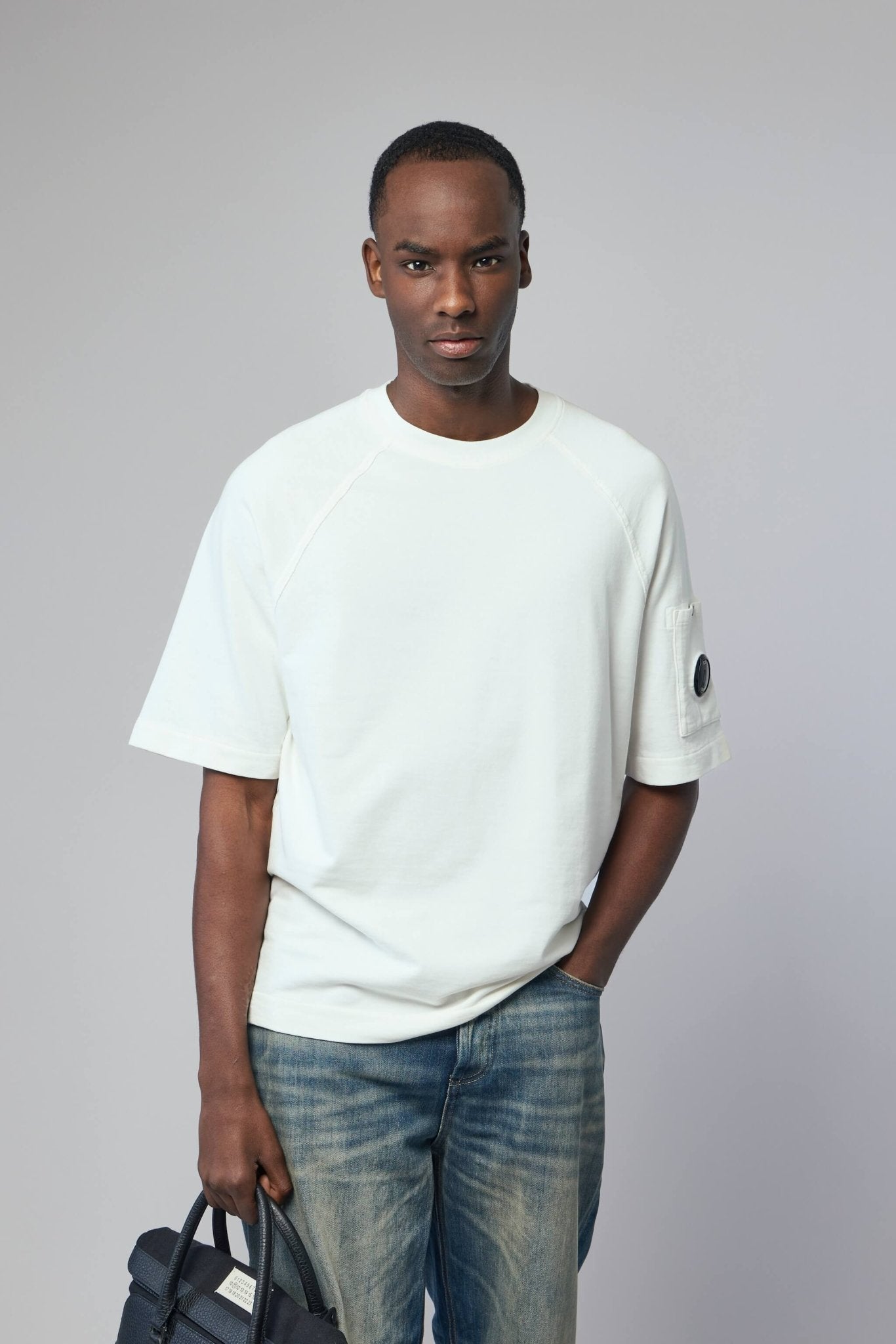 Light Fleece Short Sleeve Sweatshirt