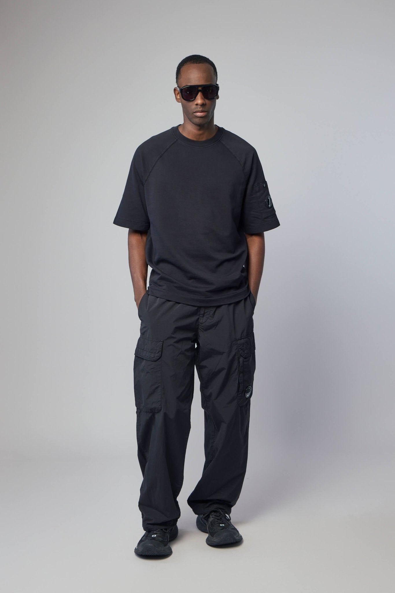 Light Fleece Short Sleeve Sweatshirt