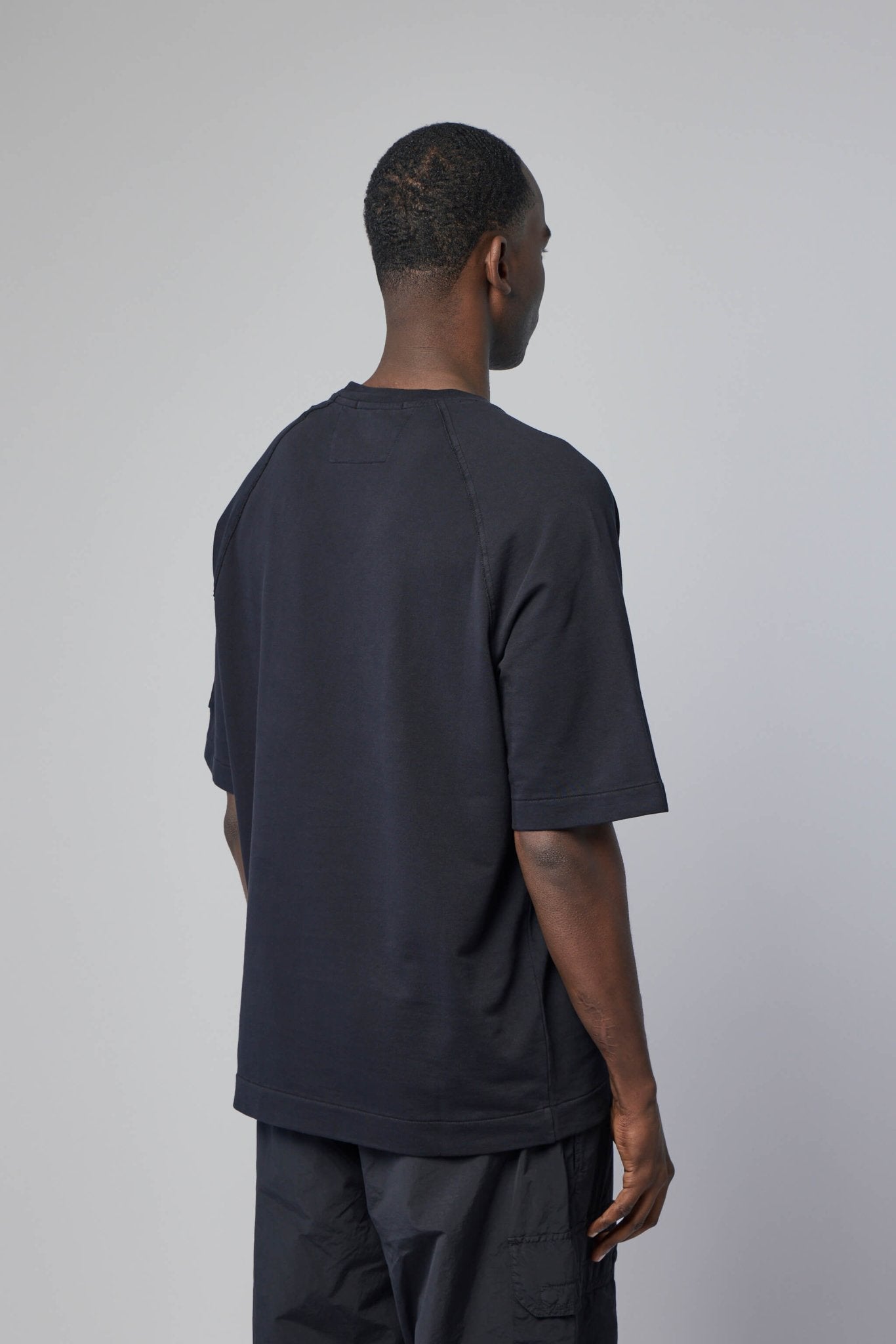 Light Fleece Short Sleeve Sweatshirt