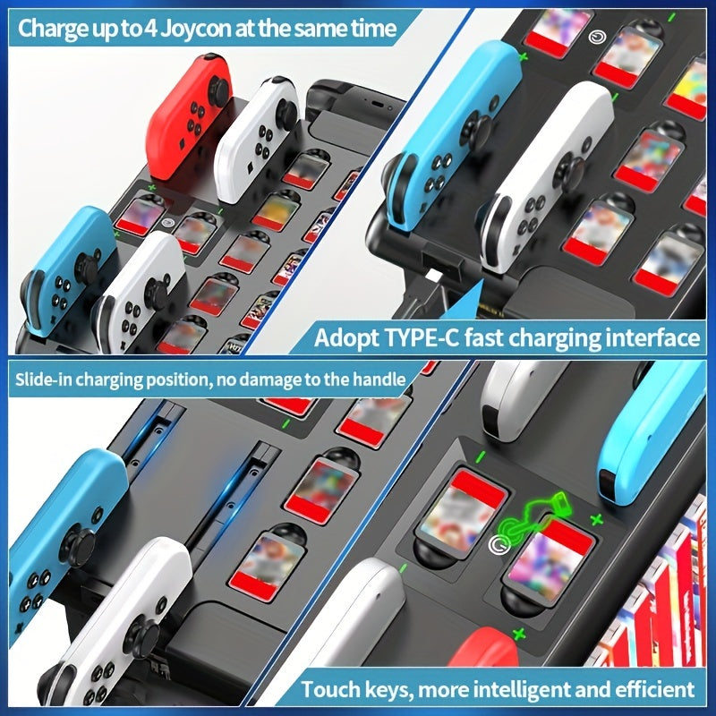 Switch Gear Hub with Charging & Storage Station