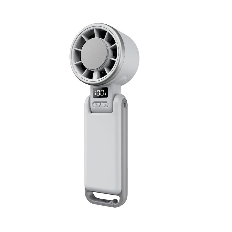 High-Speed Personal Neck Fan with 5 Gears and Lanyard for Confident All-Day Cooling