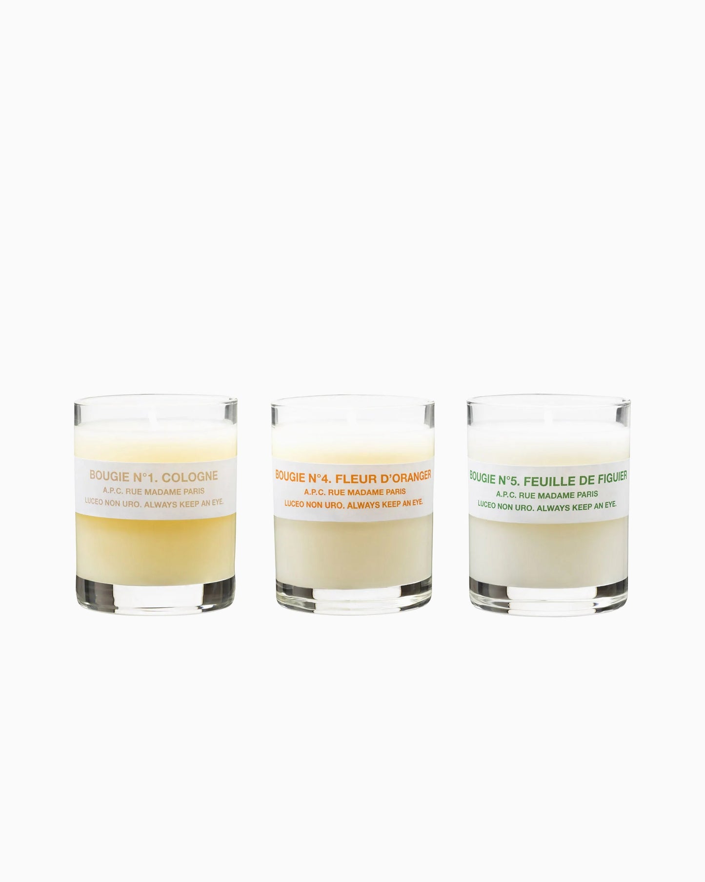 Mini Velas Aromáticas A.P.C. A.P.C. Mini Candle (Kit 3)